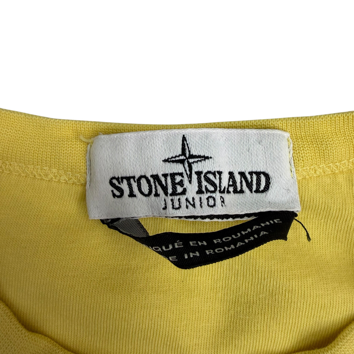 Stone Island Junior Crewneck Yellow