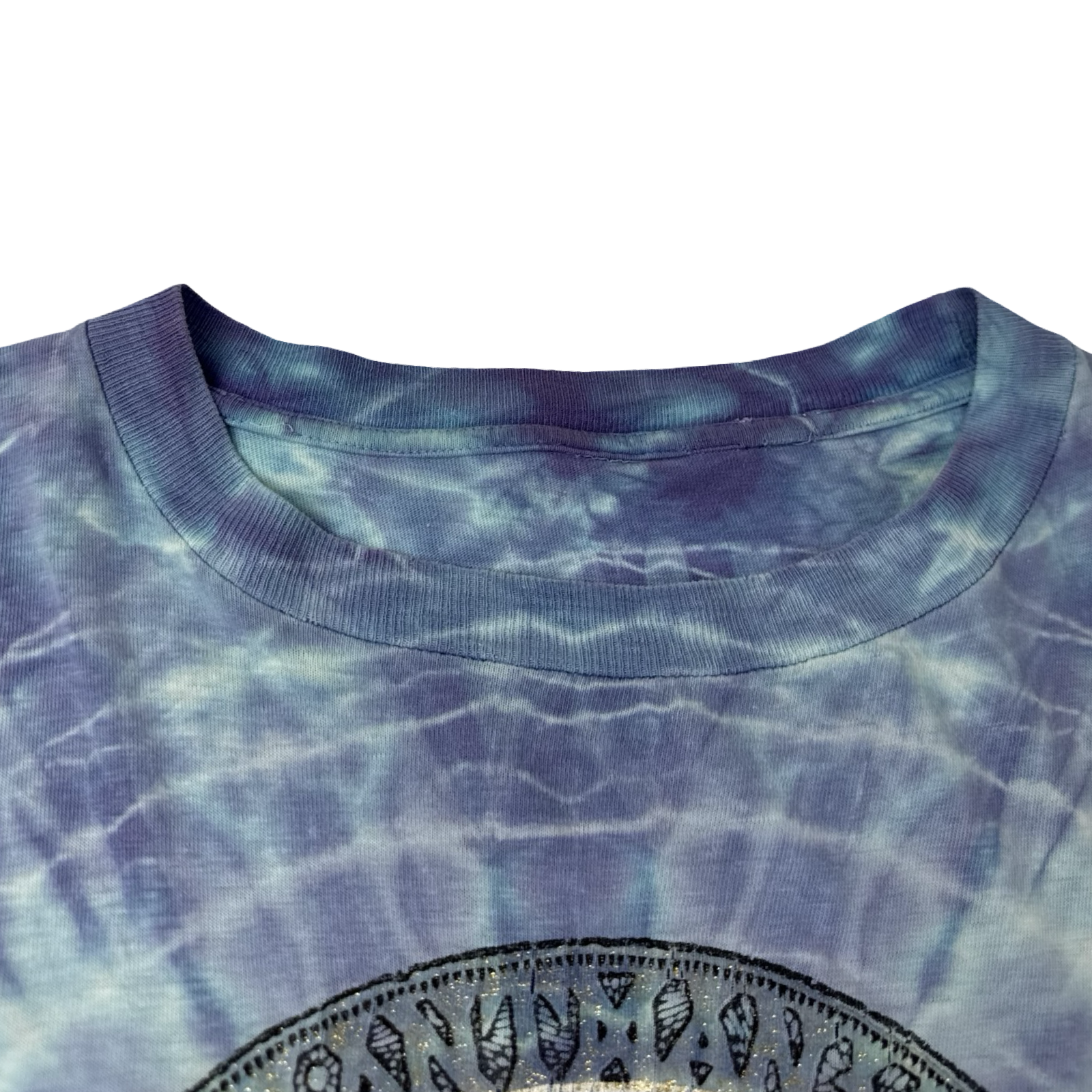 1990 Robert Plant Symmetria Canadian Tour Tie Dye T-Shirt