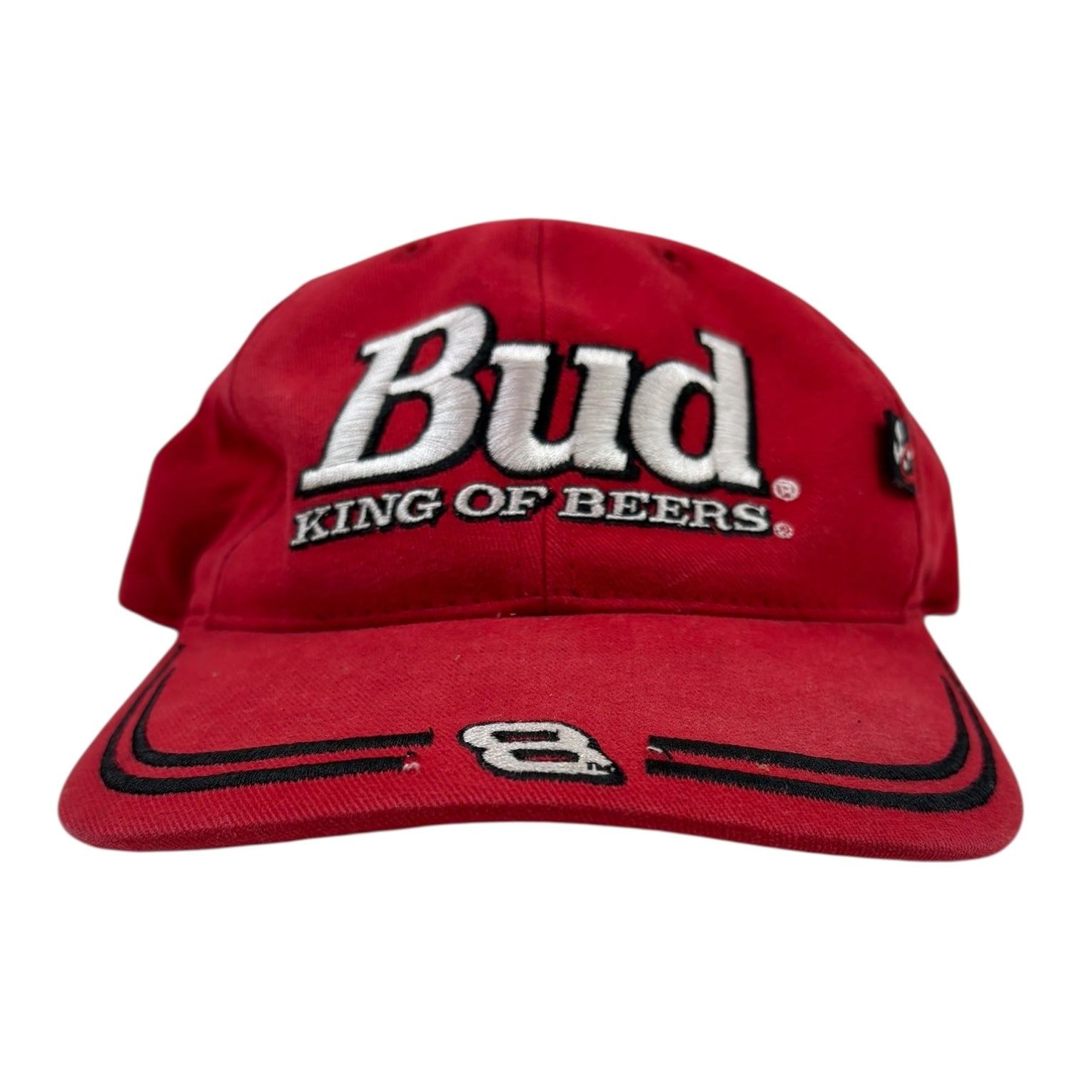 Vintage Budweiser Dale Earnhardt Racing Hat Red