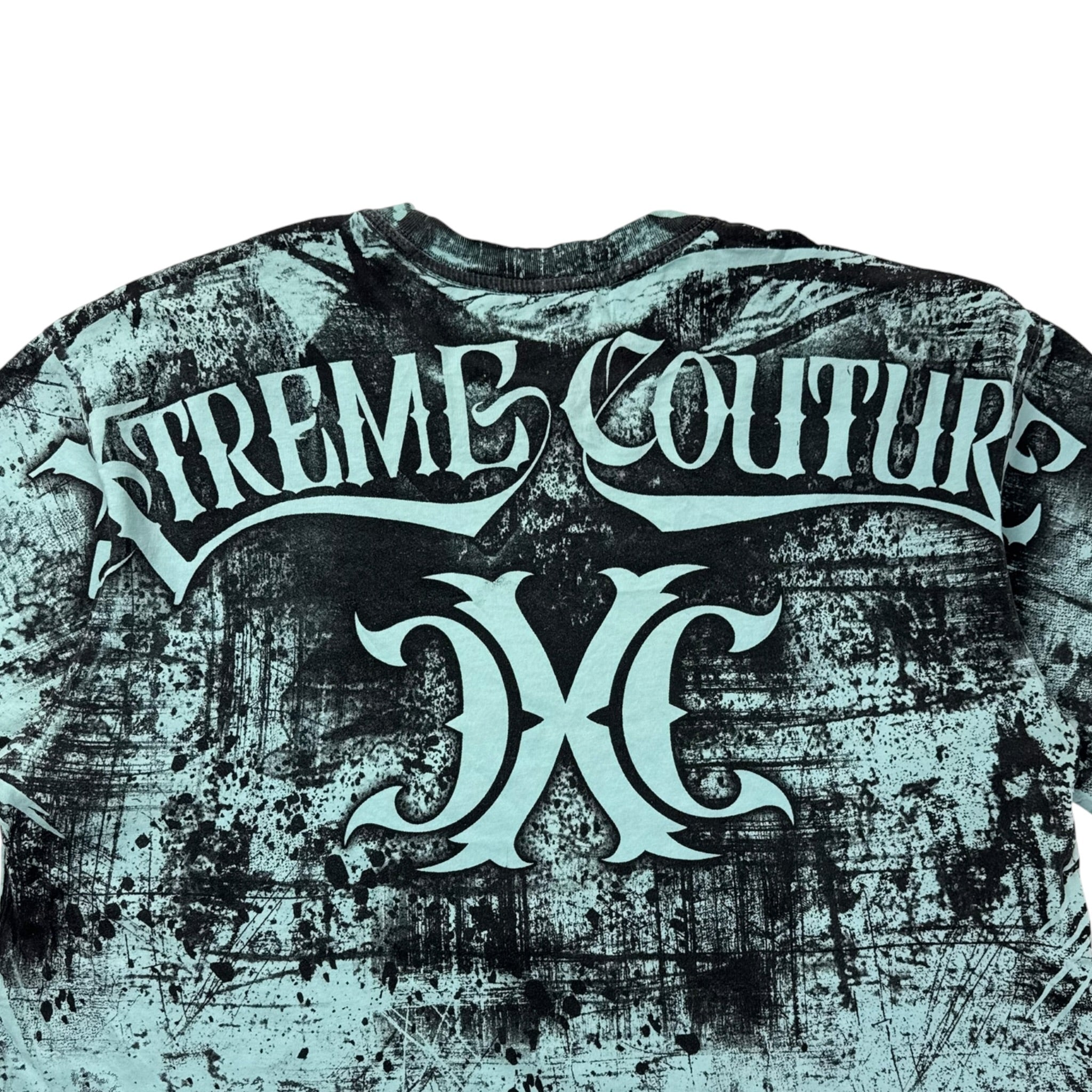 Vintage Y2K Xtreme Couture Ancient Warrior Cyber T-Shirt