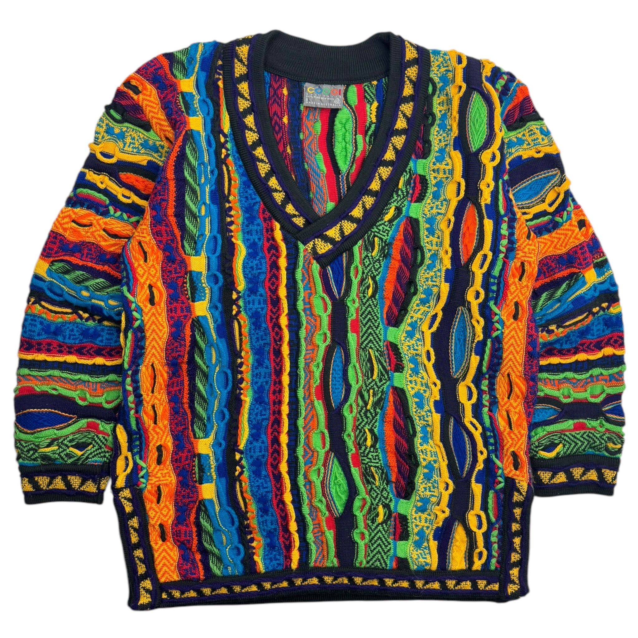 Vintage Coogi 3D Knit Multicolour T-Shirt