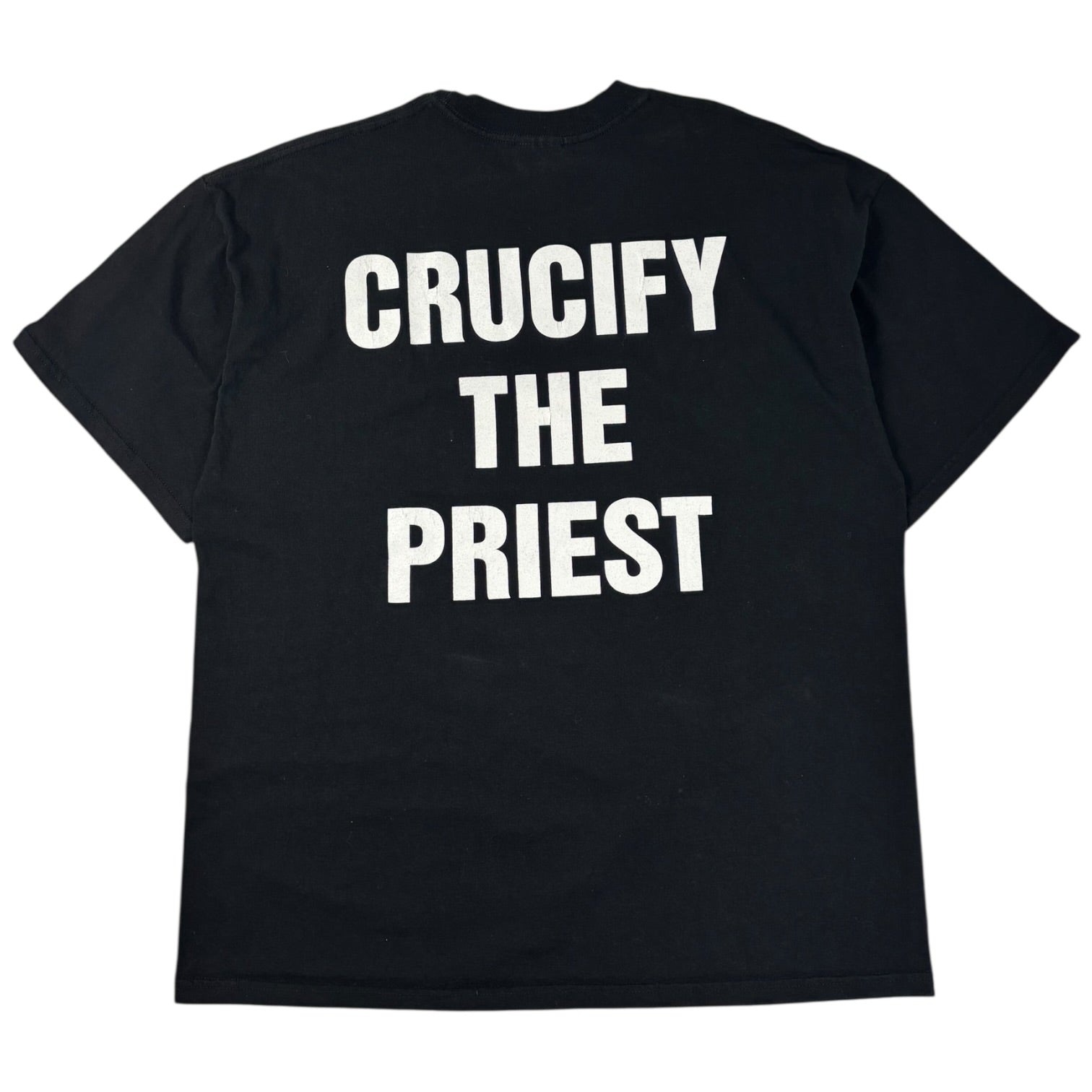 2001 Bludgeon “Crucify The Priest” T-Shirt Black