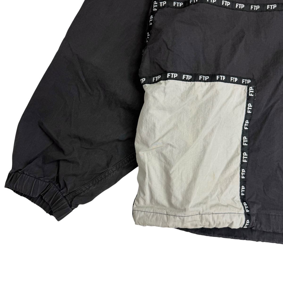 FTP Taped Anorak Black/Grey