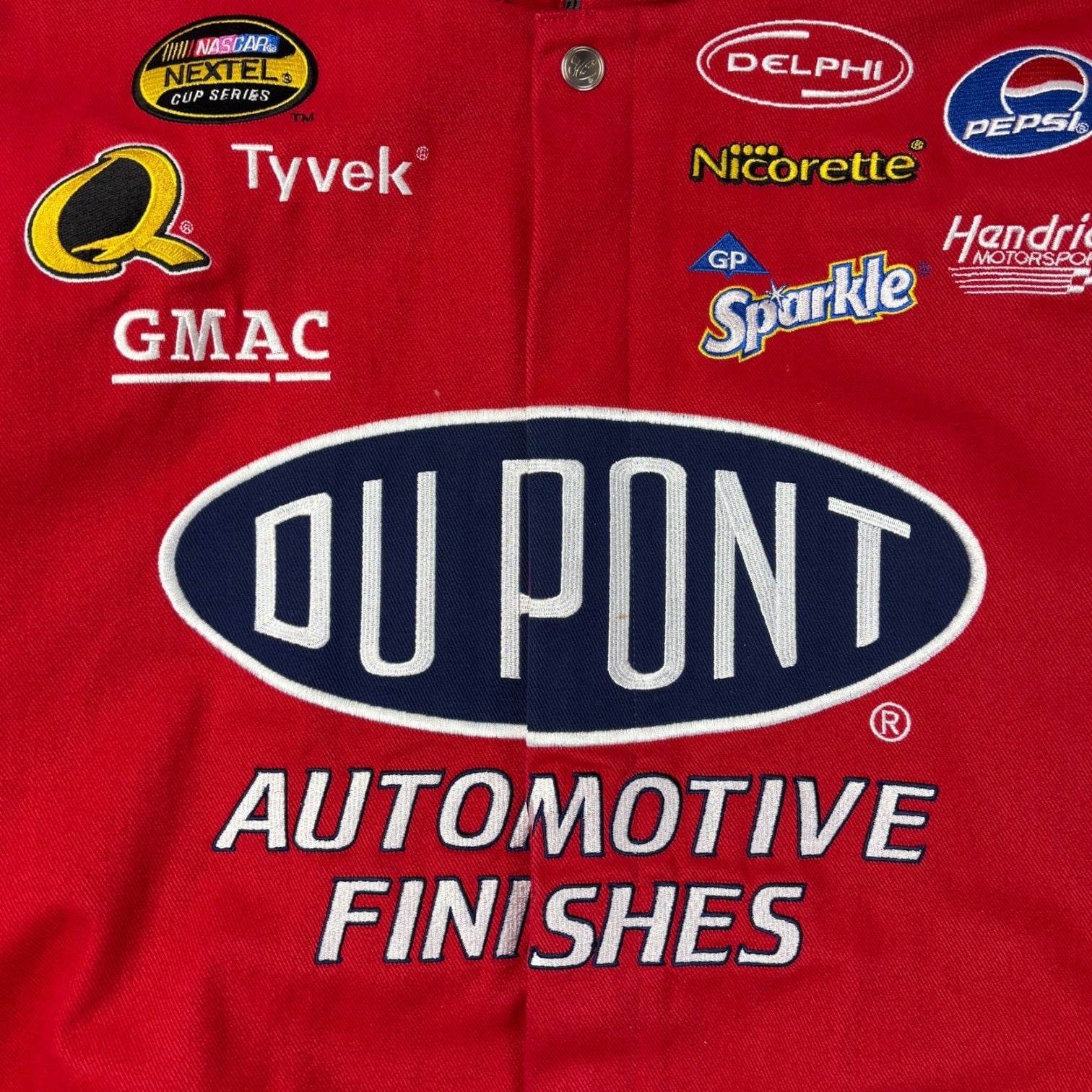 Vintage Jeff Gordon Du Pont Nascar Jacket