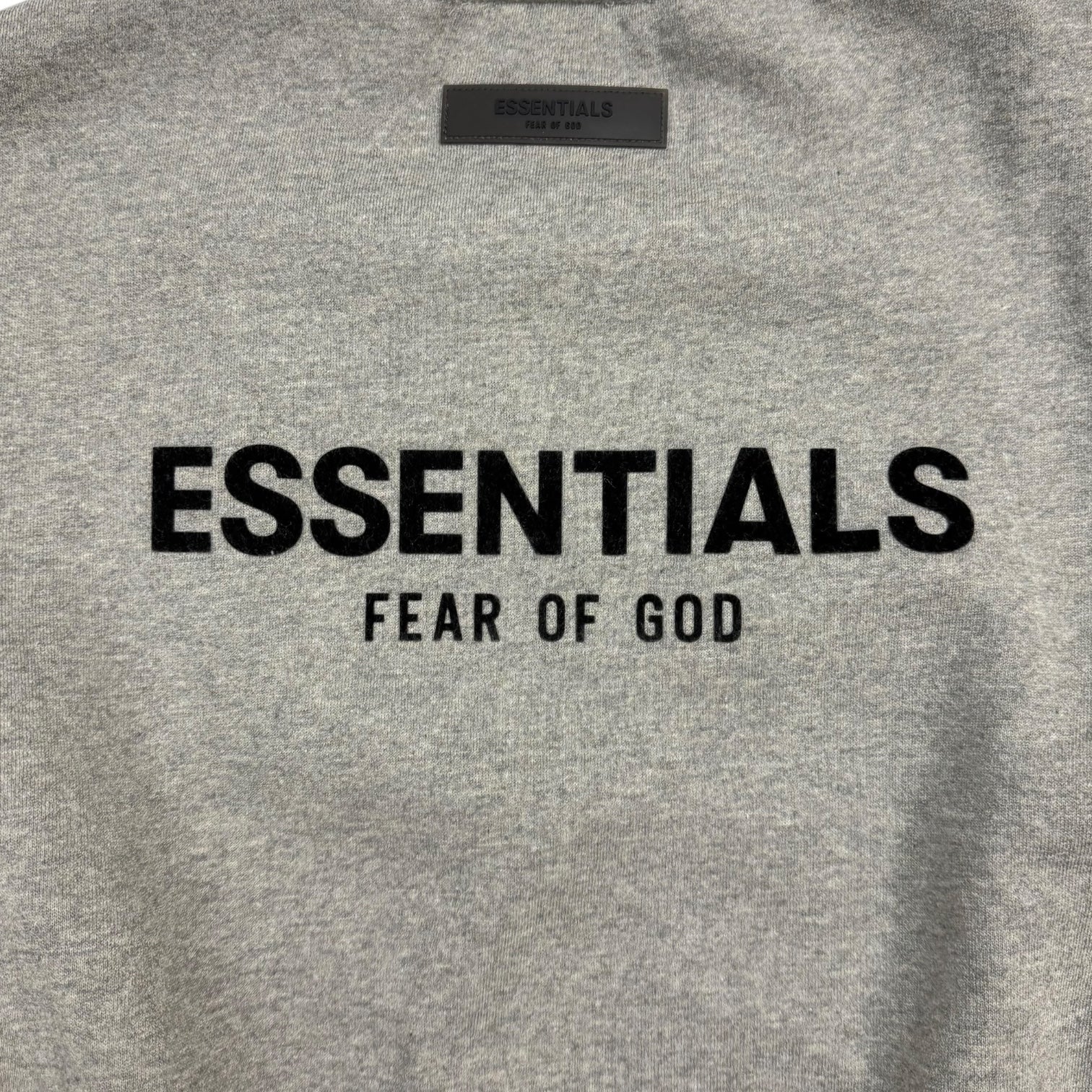 Fear Of God Essentials Kids Crewneck Dark Oatmeal