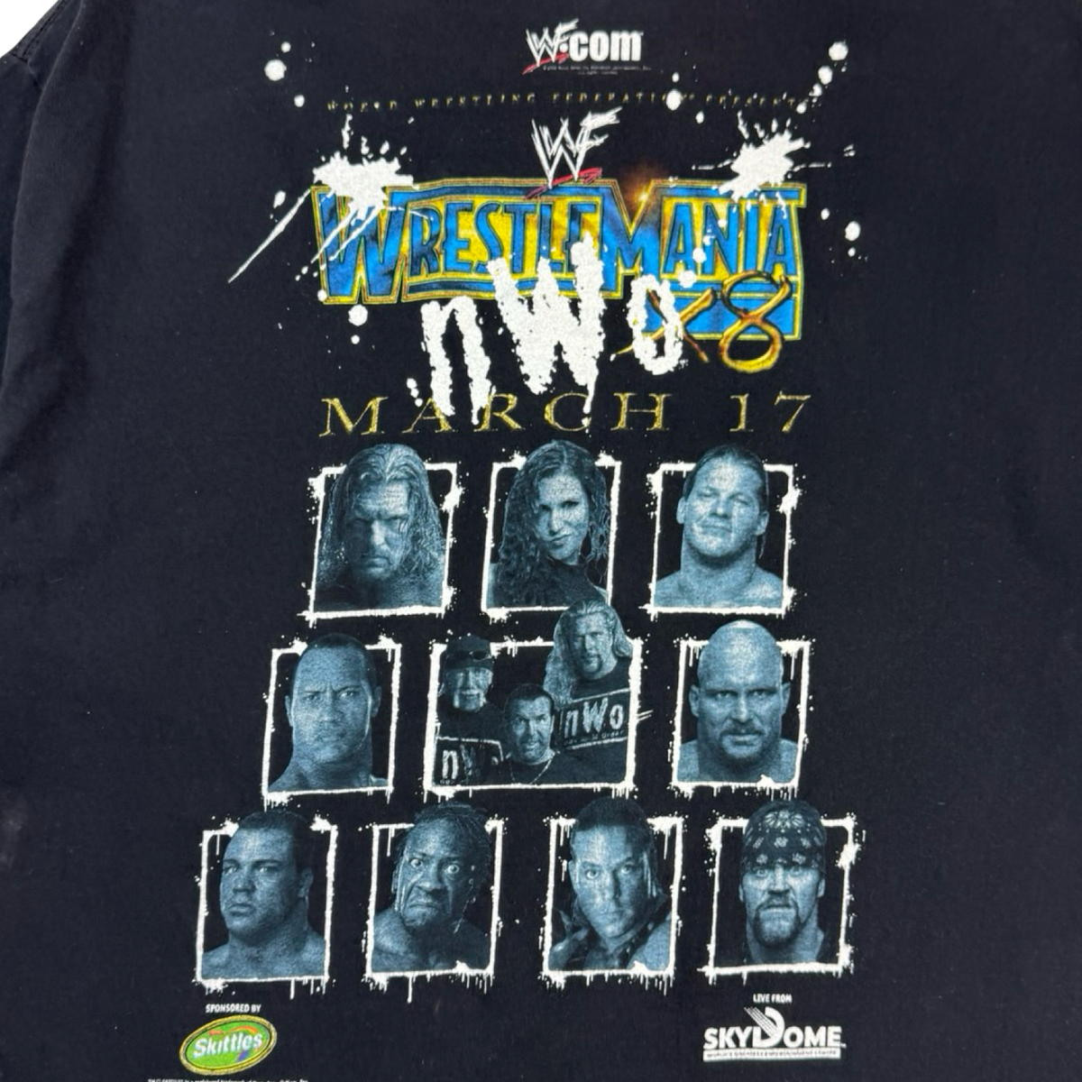 2002 Wrestlemania 18 Promo WWF/NWO T-Shirt