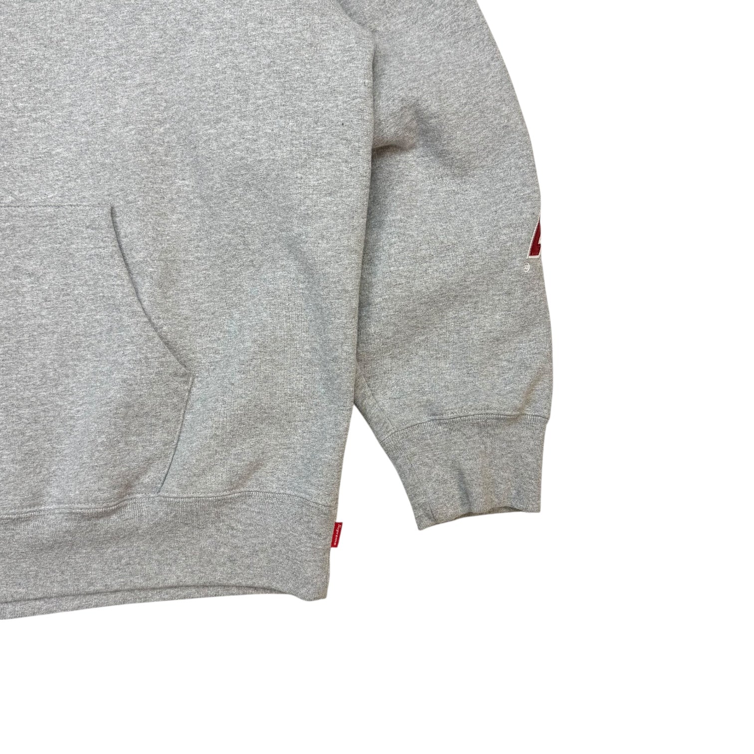 Supreme Sleeve Arc Hoodie Grey