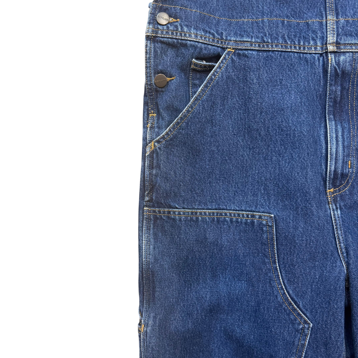 Carhartt WIP Double Knee Bib Overall Blue