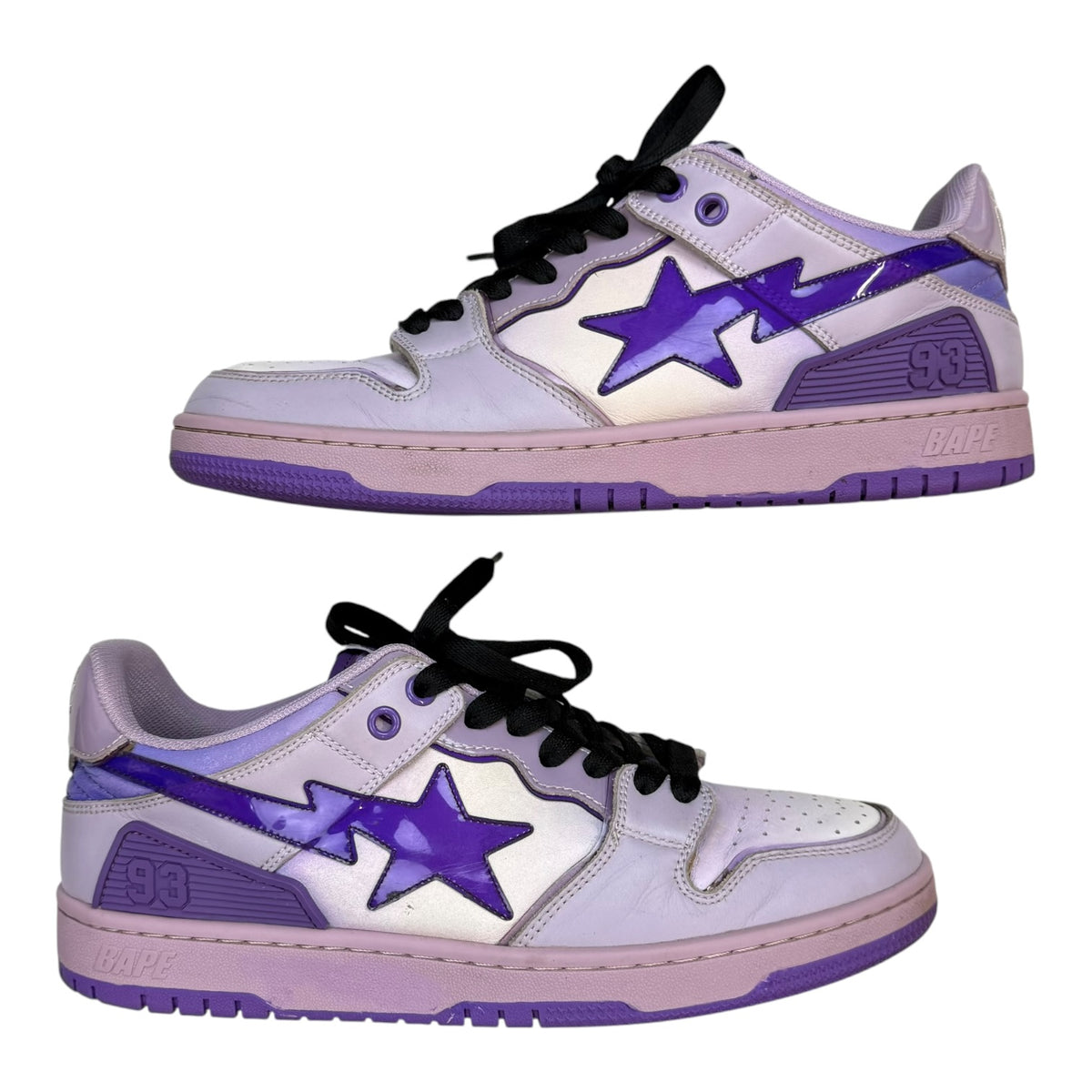 A Bathing Ape Bape Sk8 Sta Purple (Used)