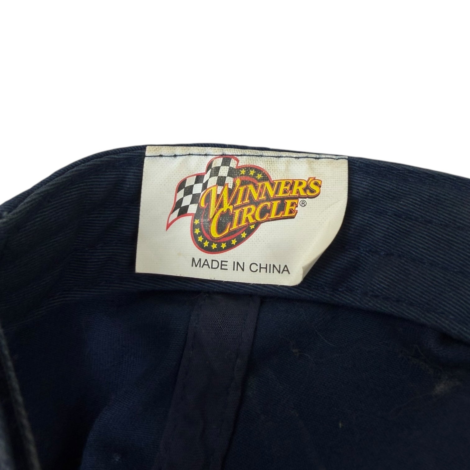 Vintage Du Point Motorsports StrapBack Hat Navy