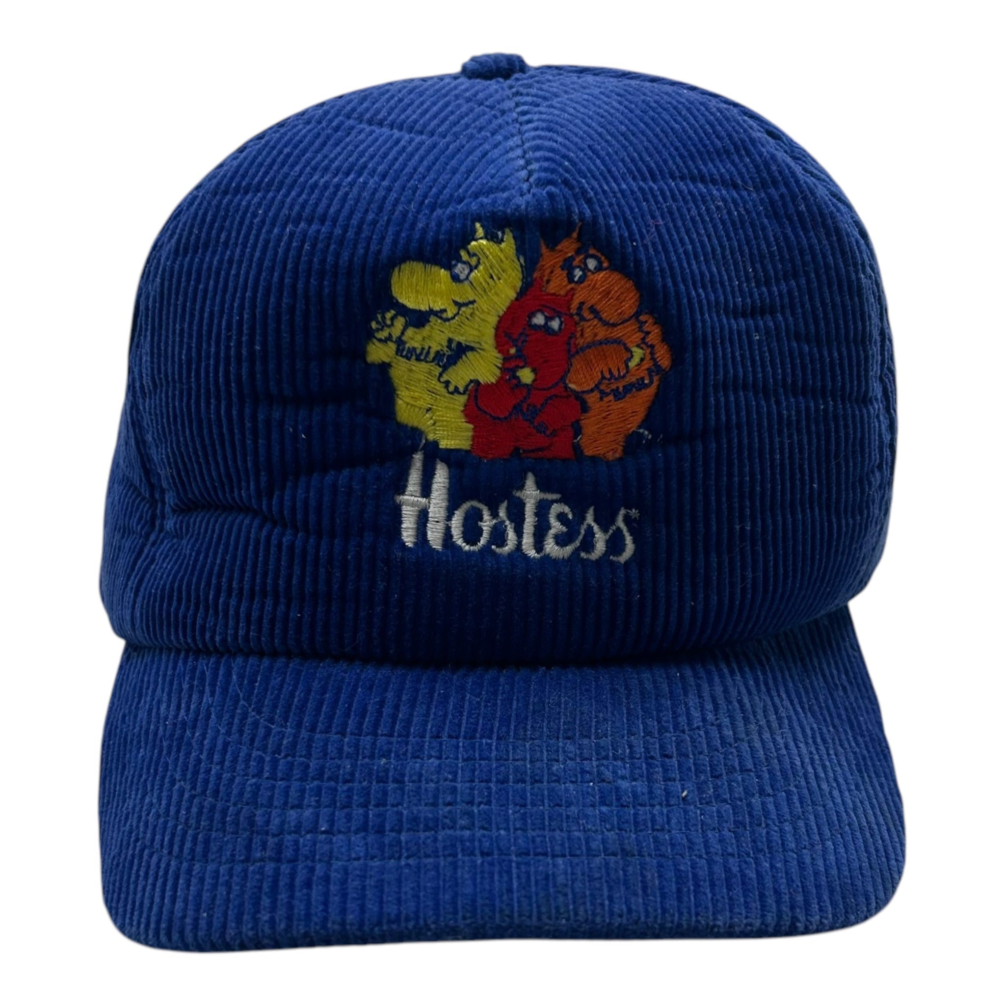 Vintage Hostess Cord Hat Blue