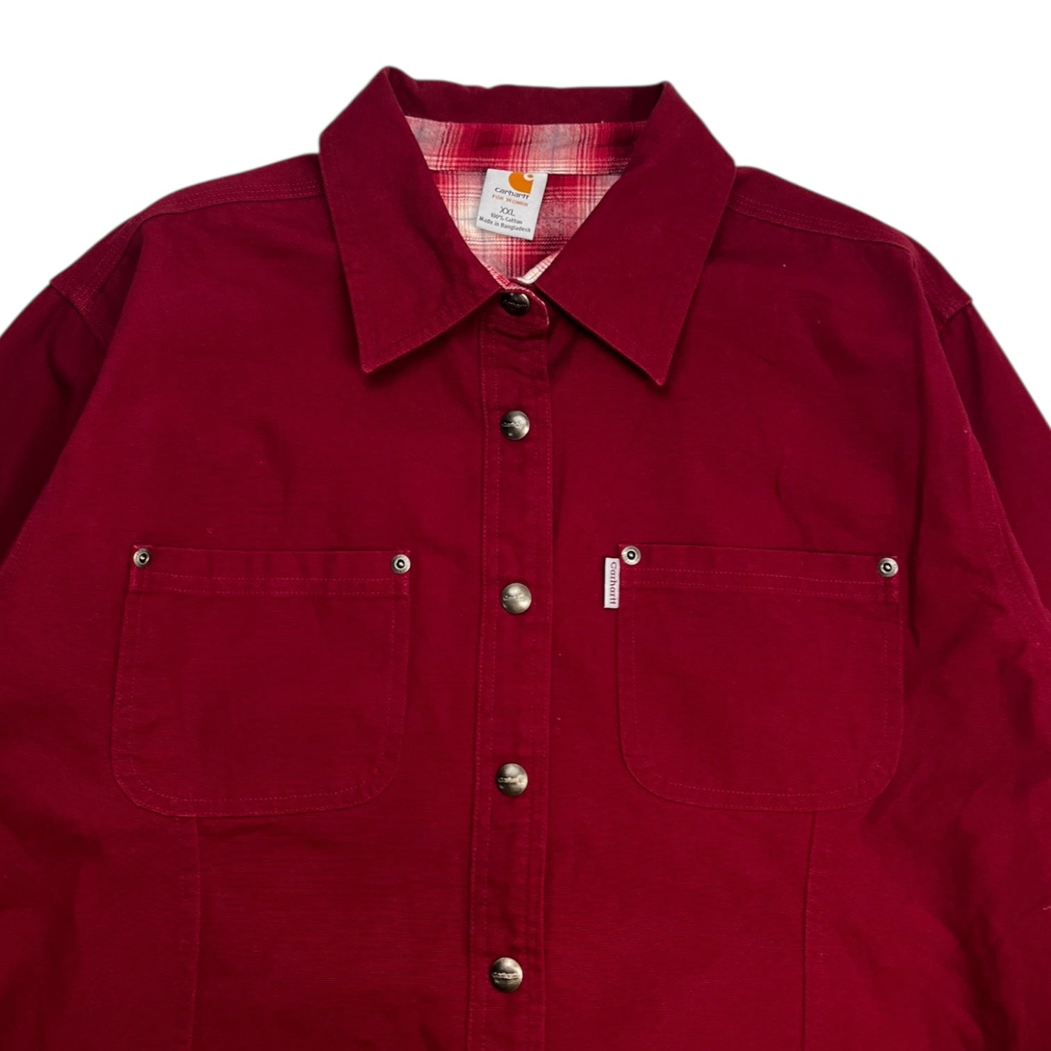 Carhartt Flannel Lined Button Shacket