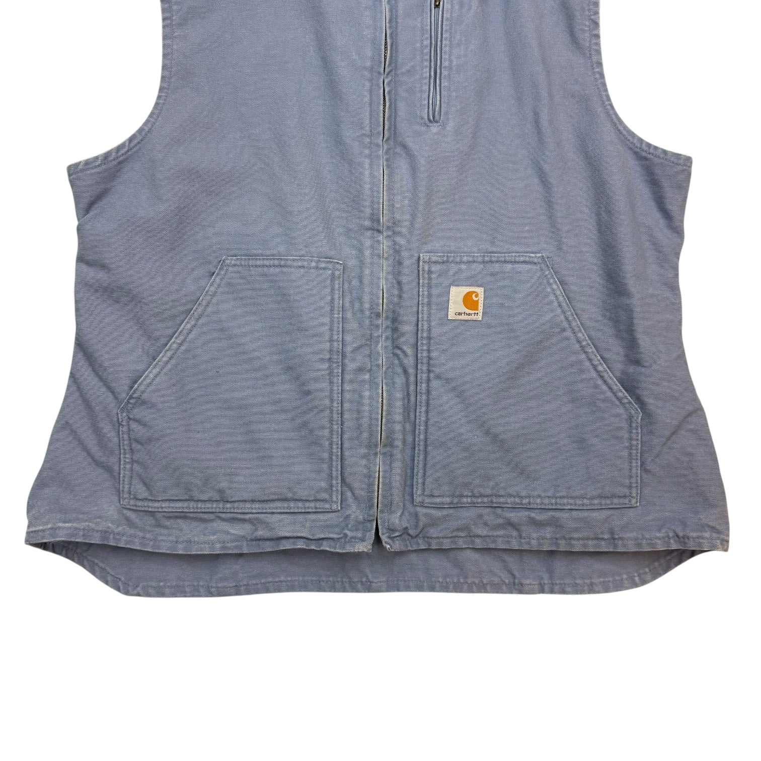 Vintage Carhartt Women’s Vest Light Blue