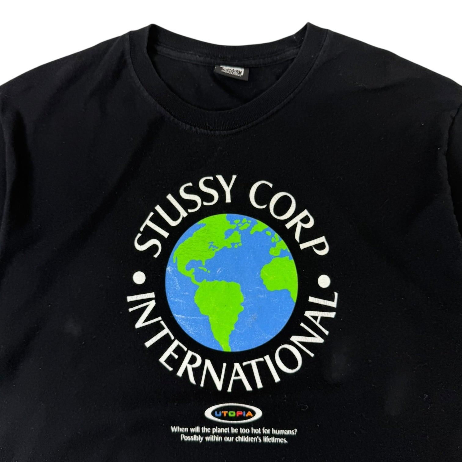 Stussy Utopia T-Shirt Black