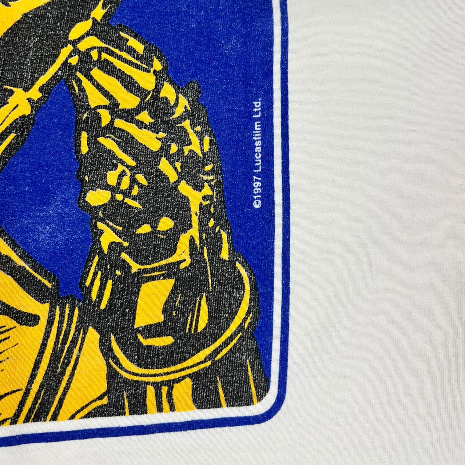 Vintage 1990s Pepsi Star Wars C-3PO Promo T-Shirt White