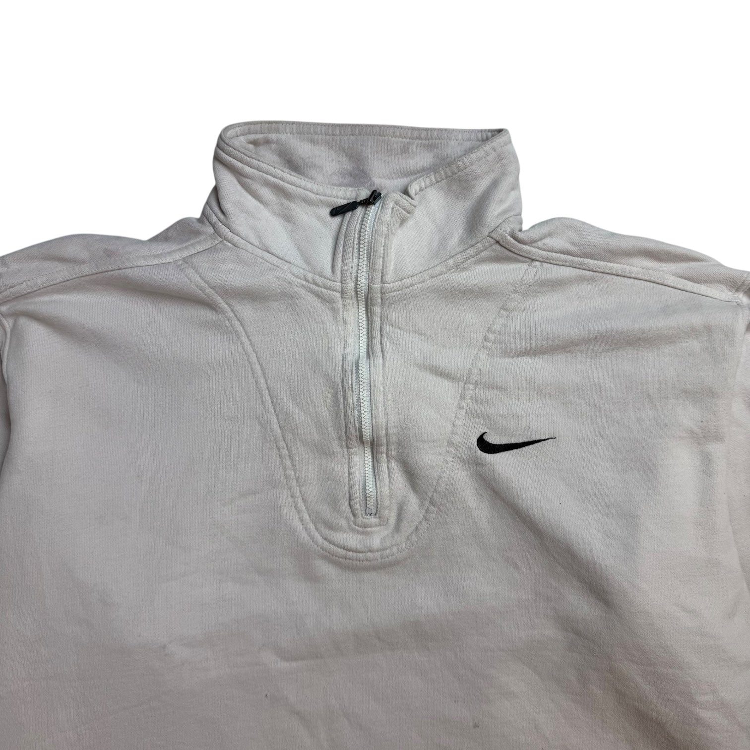 Vintage Nike Youth Quarter Zip White