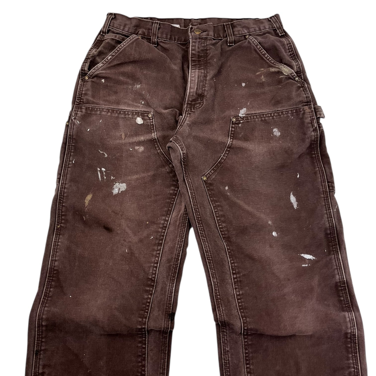 Vintage Carhartt Double Knee Bottoms Brown