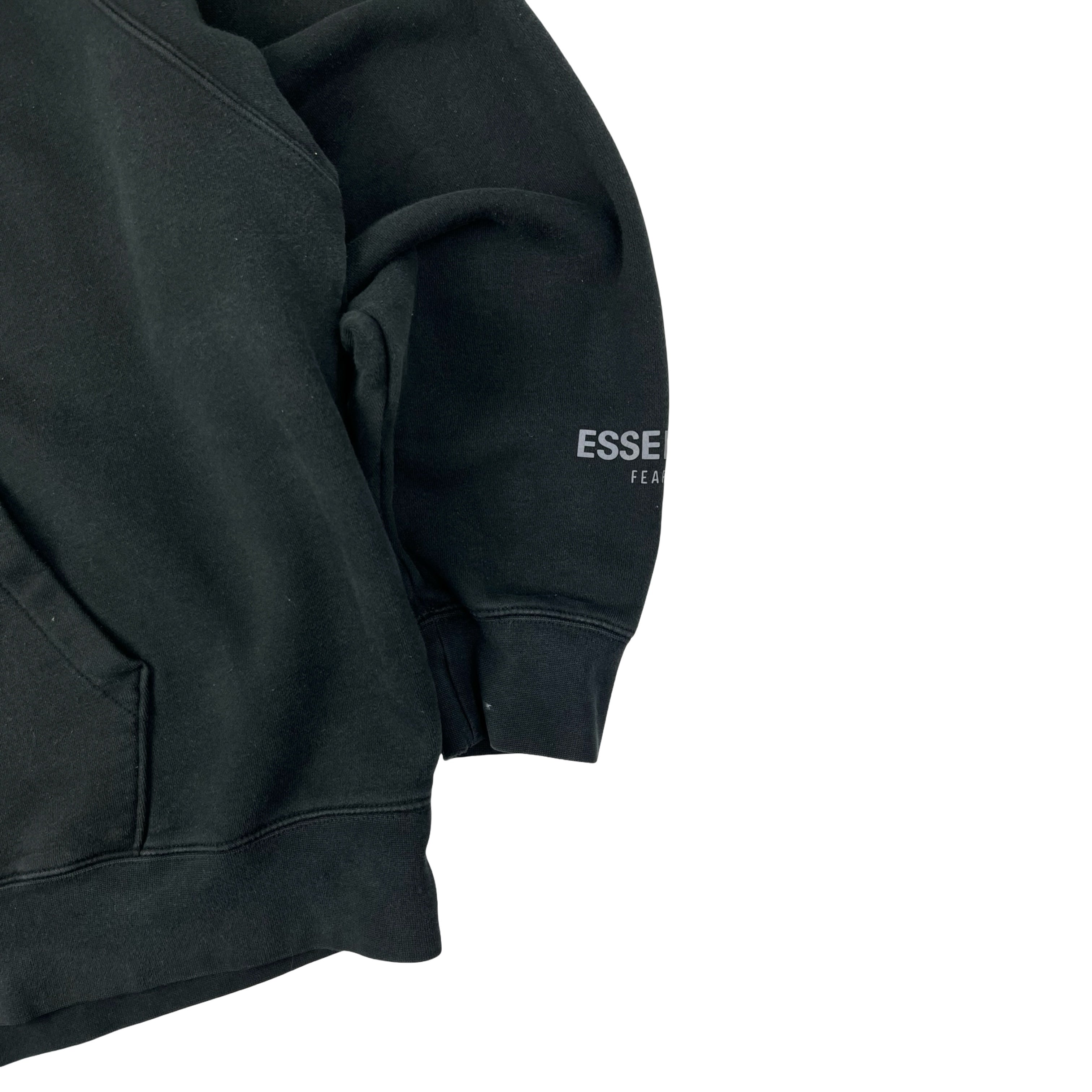 Fear of God Essentials Hoodie Black