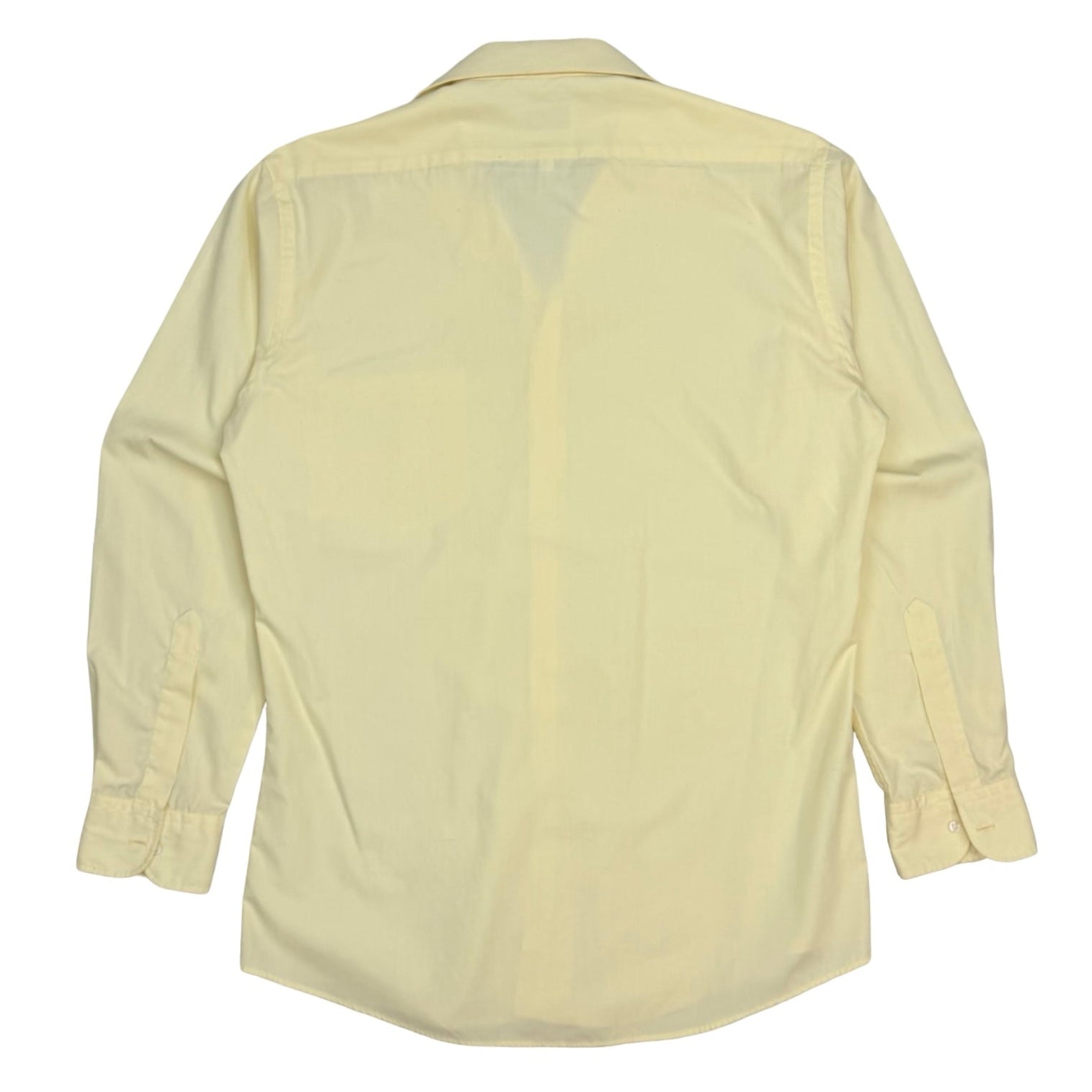 Vintage Yves Saint Laurent Longsleeve Button Up Shirt Yellow
