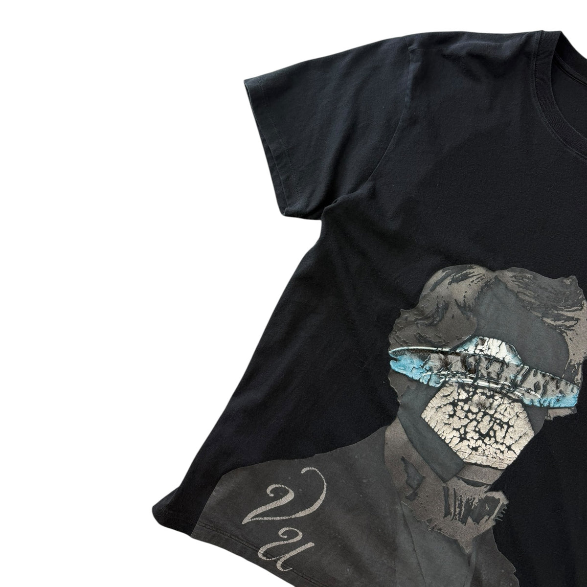 Valentino x Undercover UFO Print T-Shirt Black
