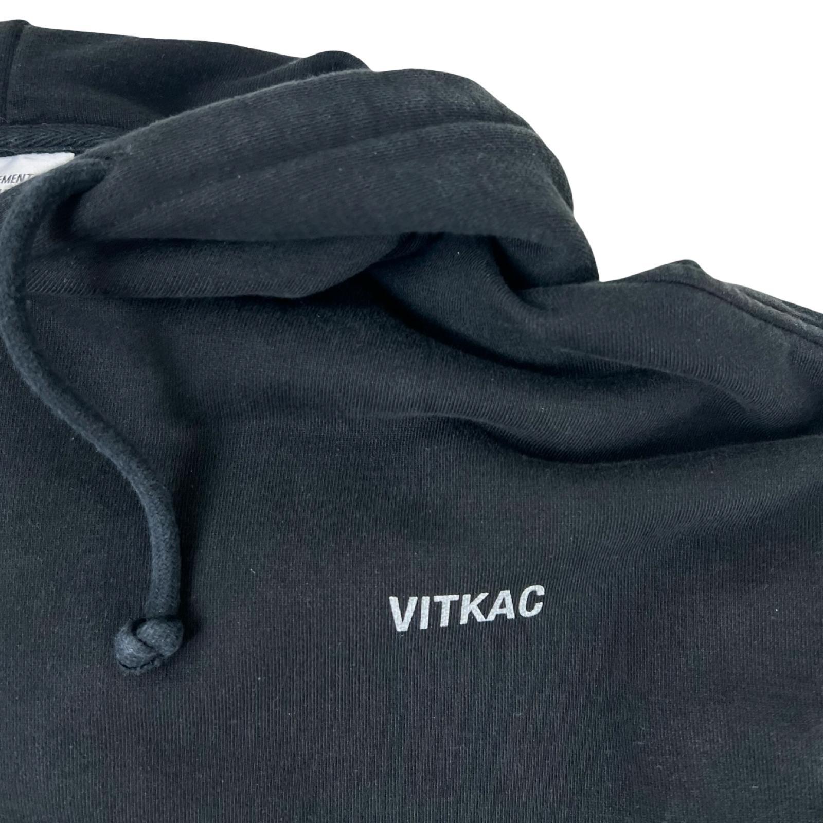Vetements x Vitkac Collaboration Hoodie Black