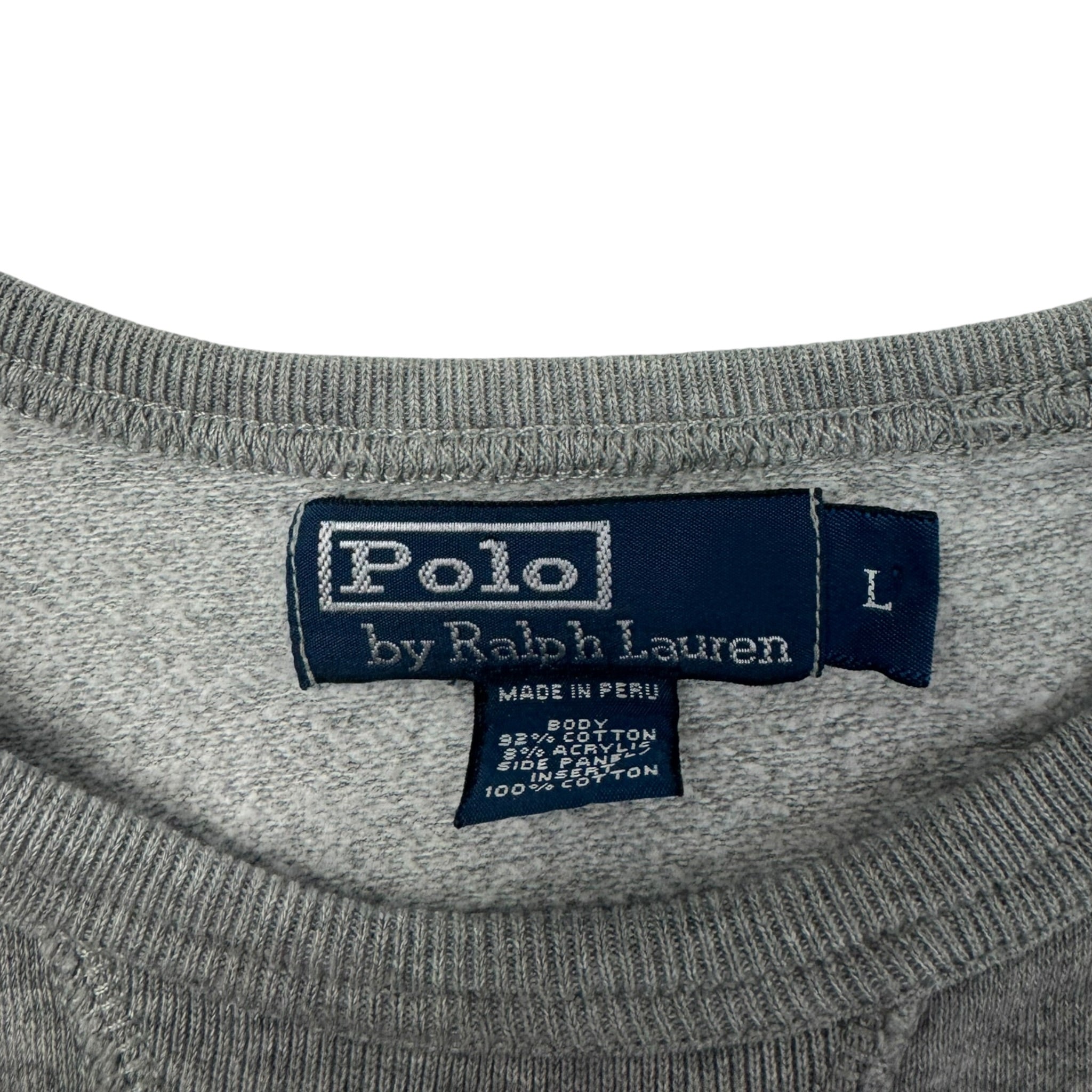Vintage Polo Ralph Lauren Blank Crewneck