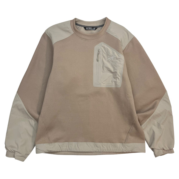 Arc'teryx Konseal Crew Neck Pullover Beige