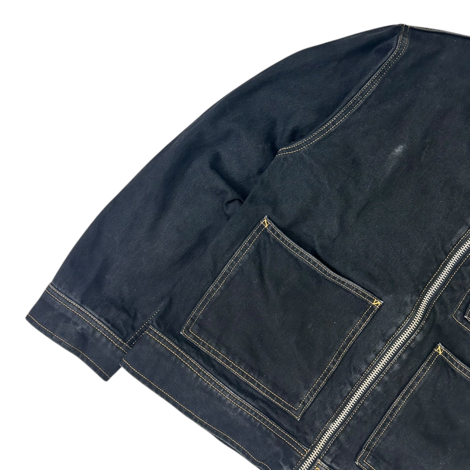 Stussy Denim Trucker Jacket Black