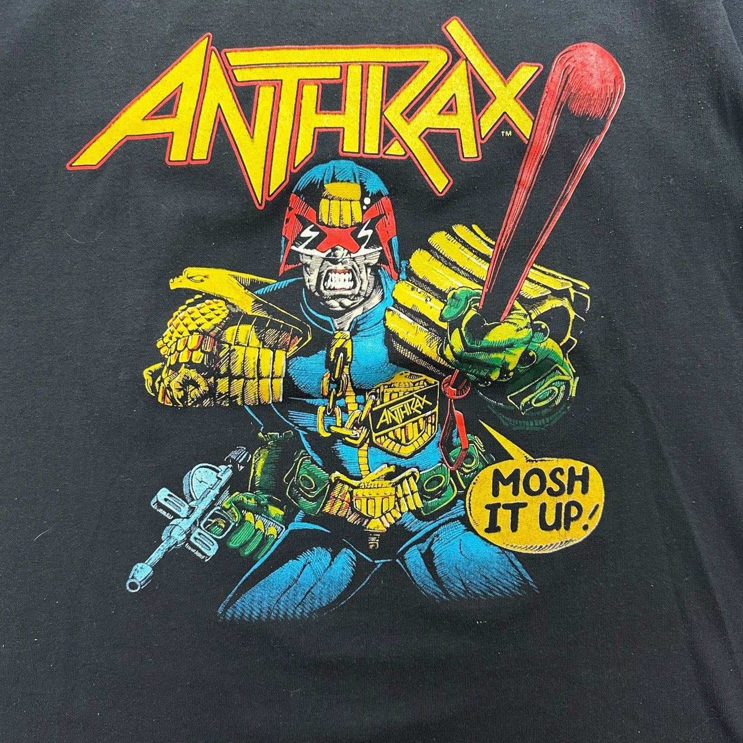 1988 Anthrax ‘Among The Living Tour’ Tee Black