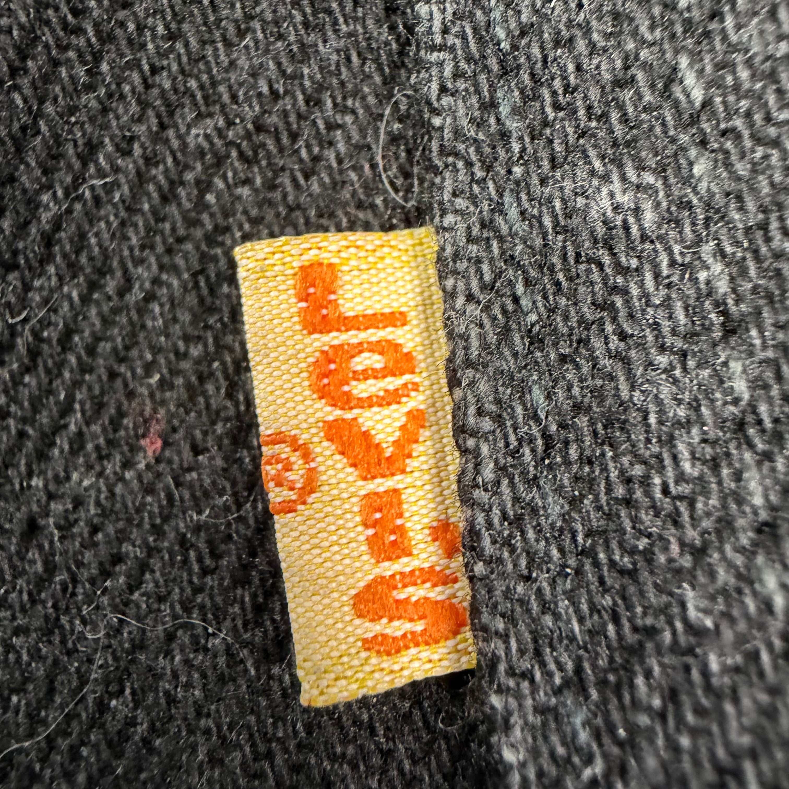 Vintage Levi’s 632 Orange Tab Jeans Black