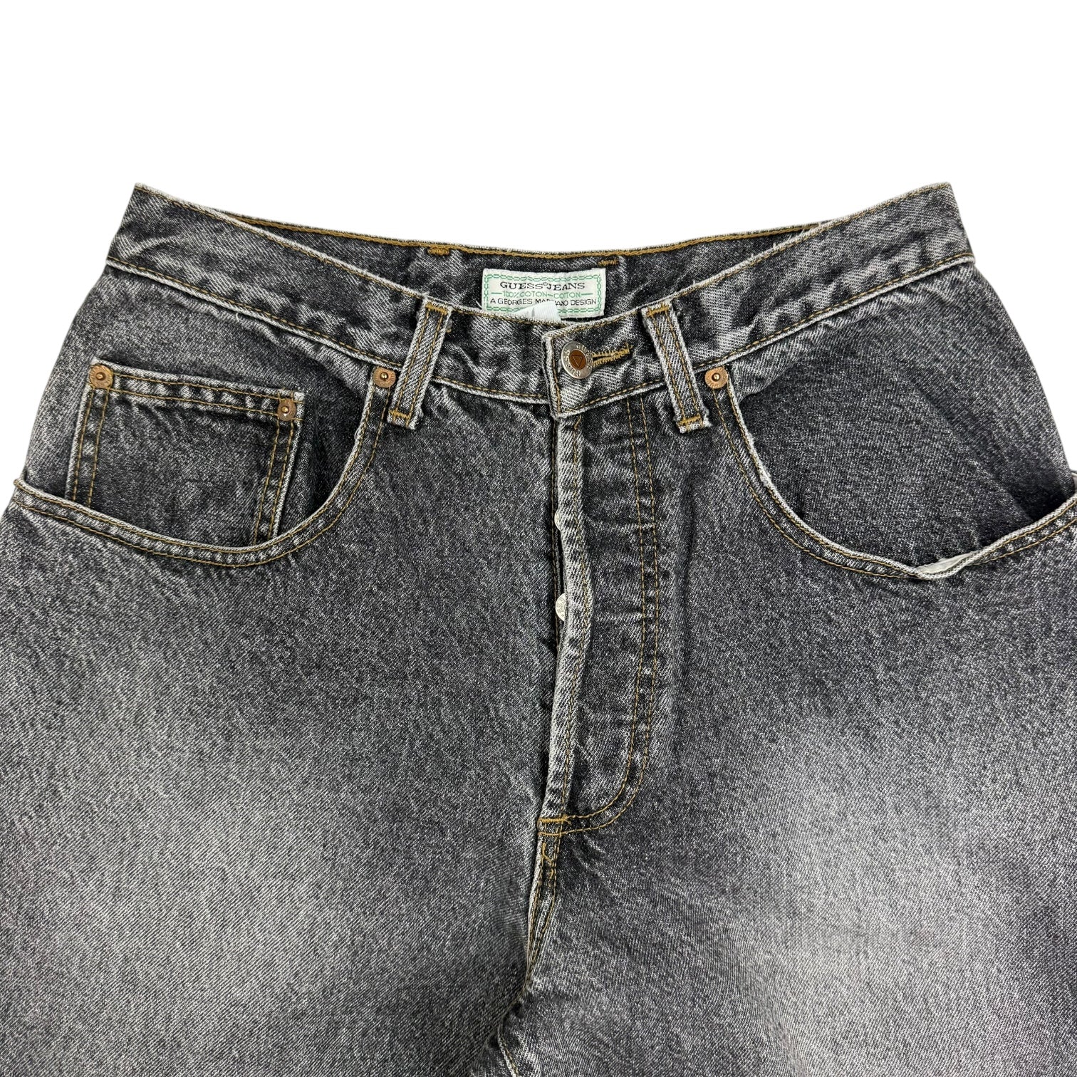 Vintage Guess Jeans Denim Pants Ash Grey