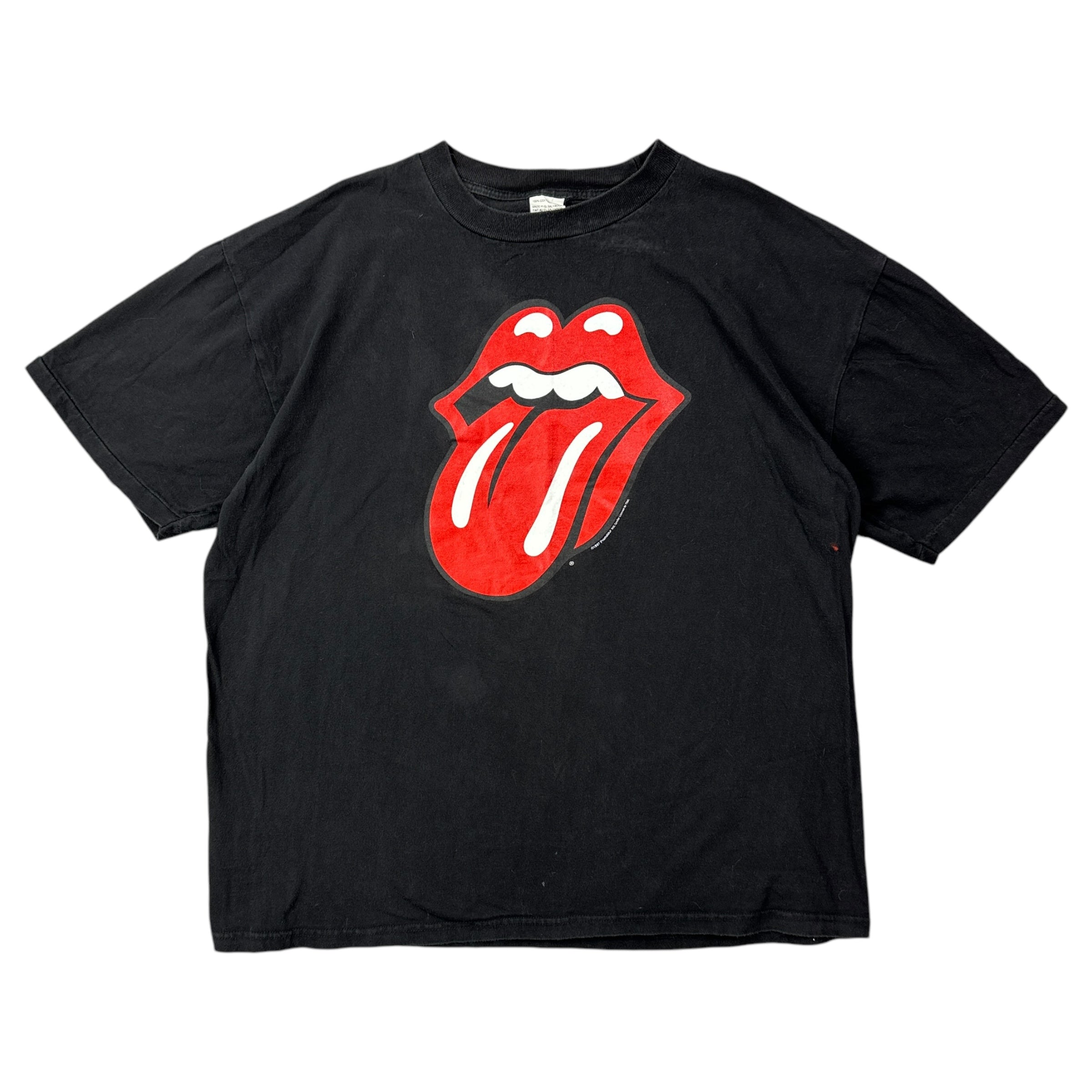 1997 Rolling Stones Bridges to Babylon Tour Tee Black