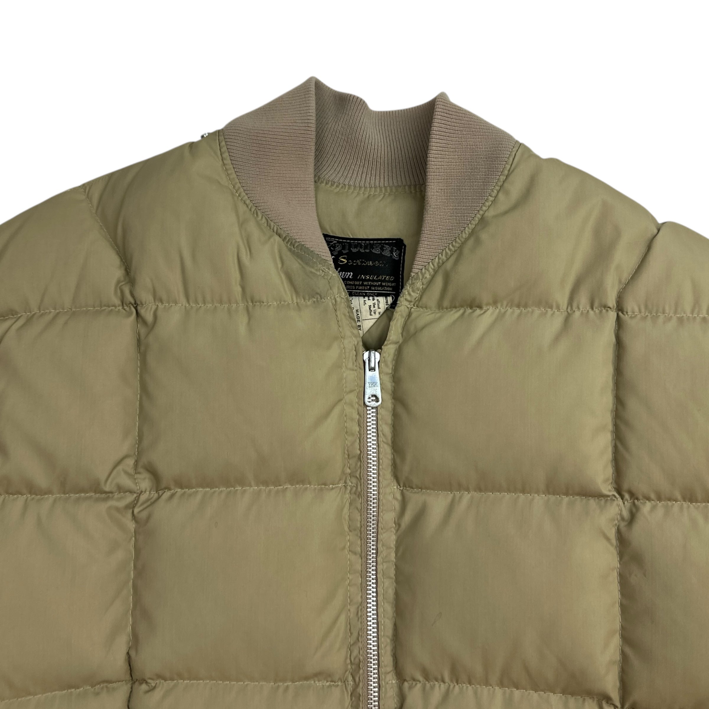 Vintage Pioneer Down Jacket Khaki