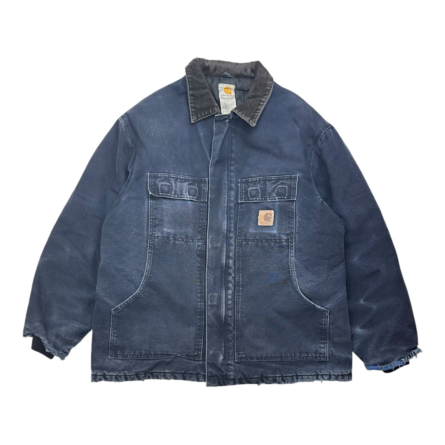 Vintage Carhartt Chore Jacket Navy