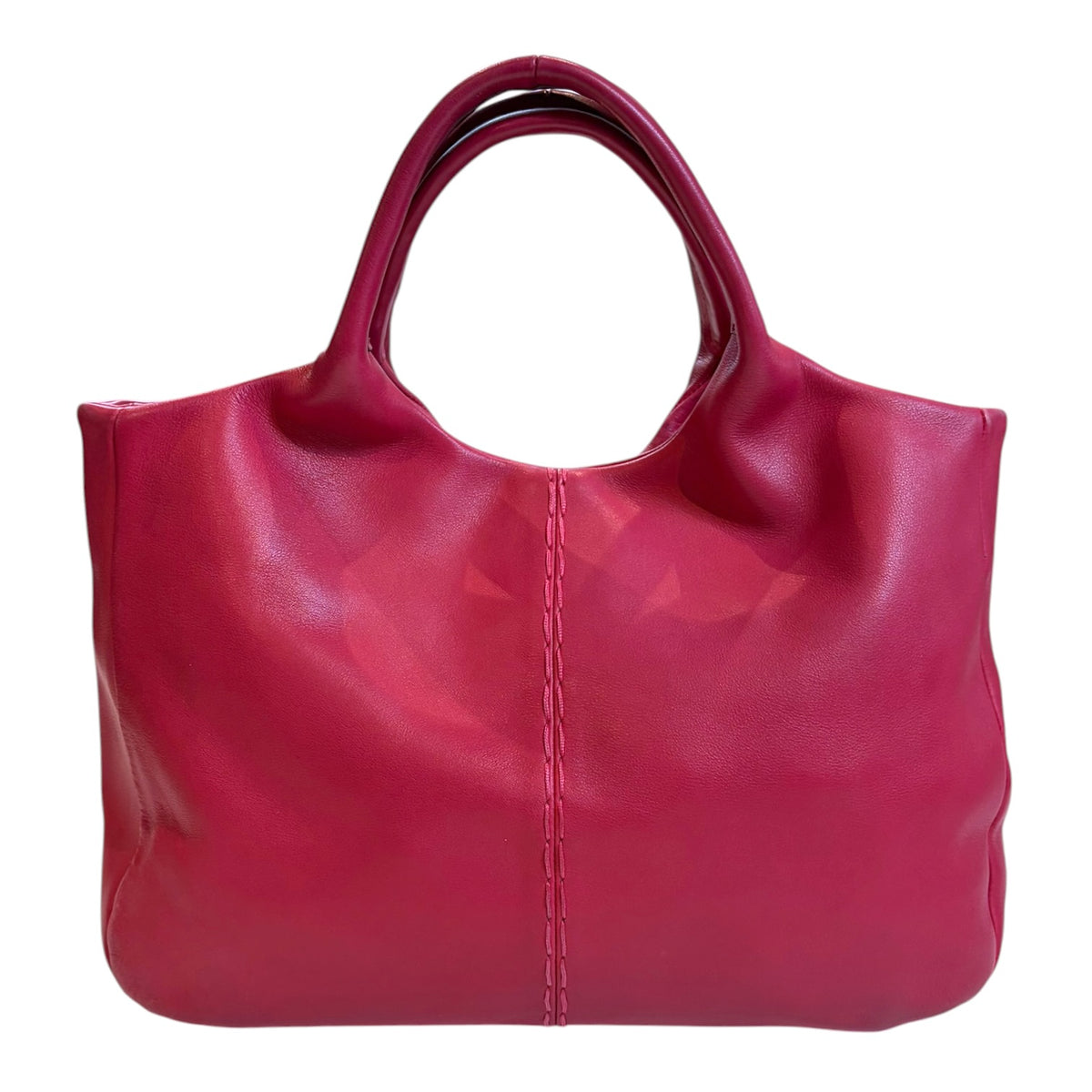 Vintage Tod’s Leather Tote Bag Pink