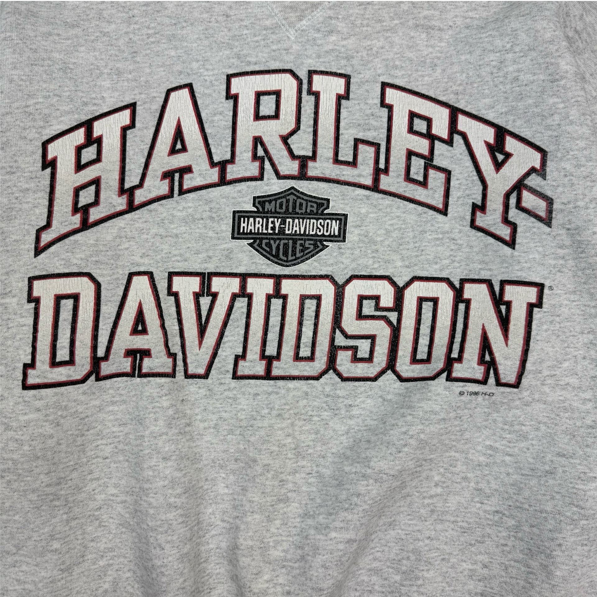 1996 Harley Davidson Crewneck Grey