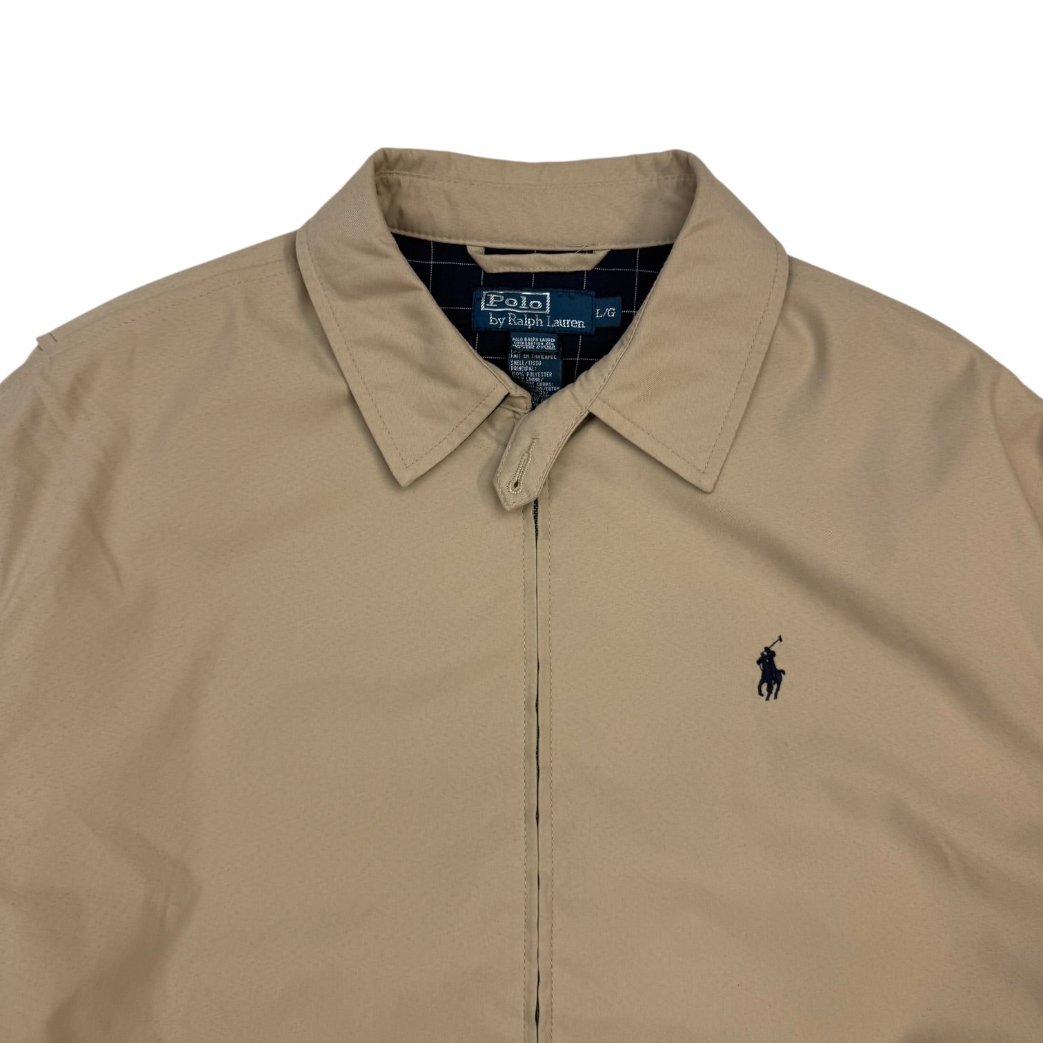 Vintage Polo Ralph Lauren Harrington Jacket Tan