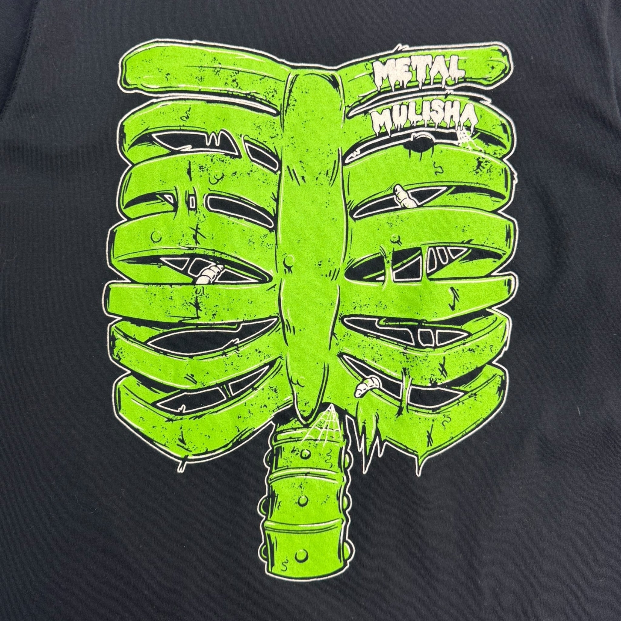 Y2K Metal Mulisha Skeleton Body Longsleeve Shirt