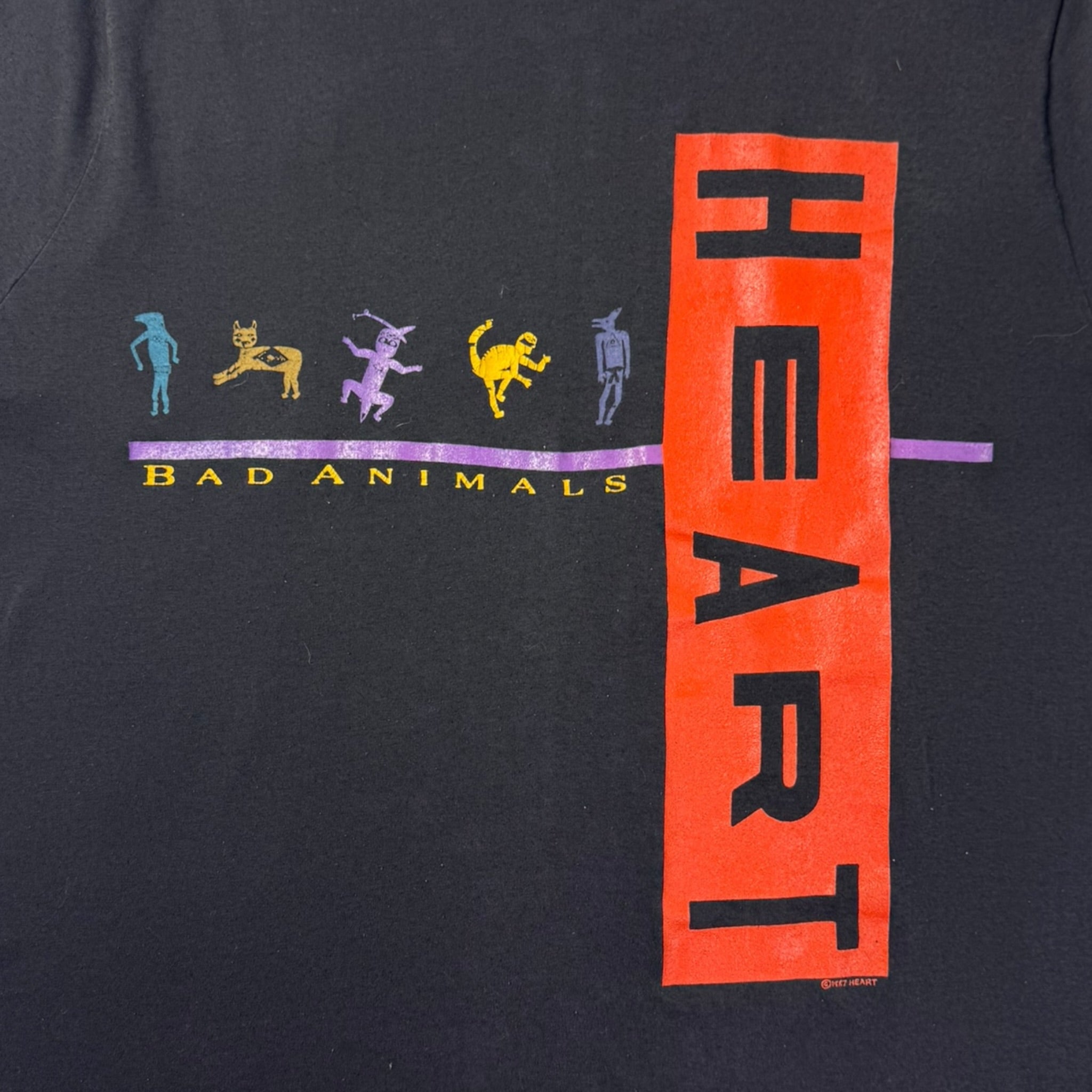 1987 Heart ‘Bad Animals’ T-Shirt