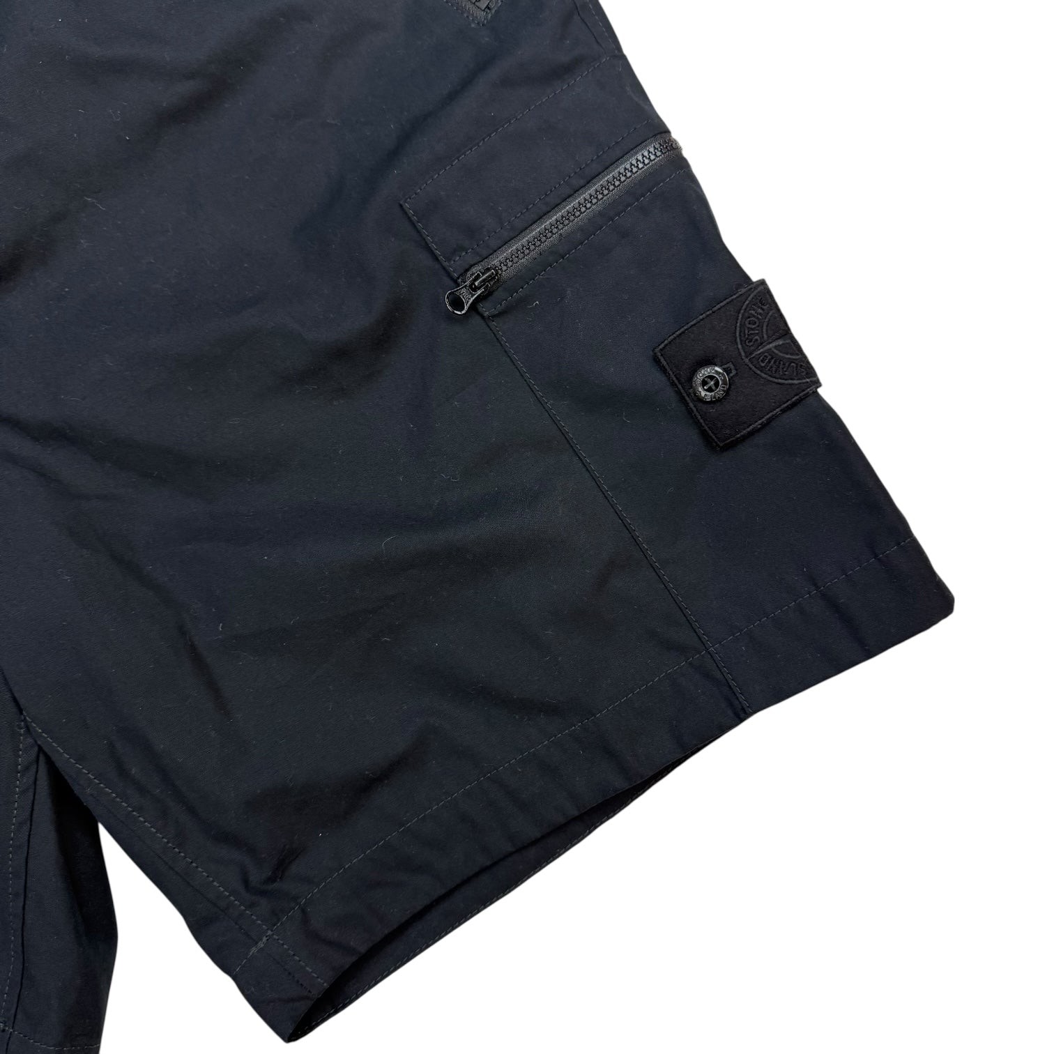 Stone Island Ghost Bermuda Shorts Black