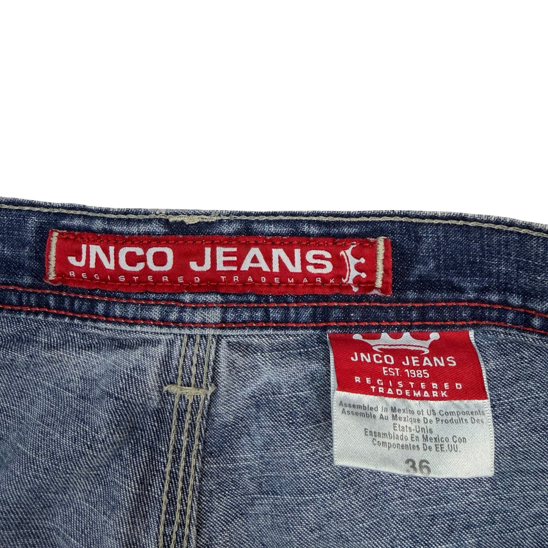 Vintage JNCO Jeans Denim Shorts Blue