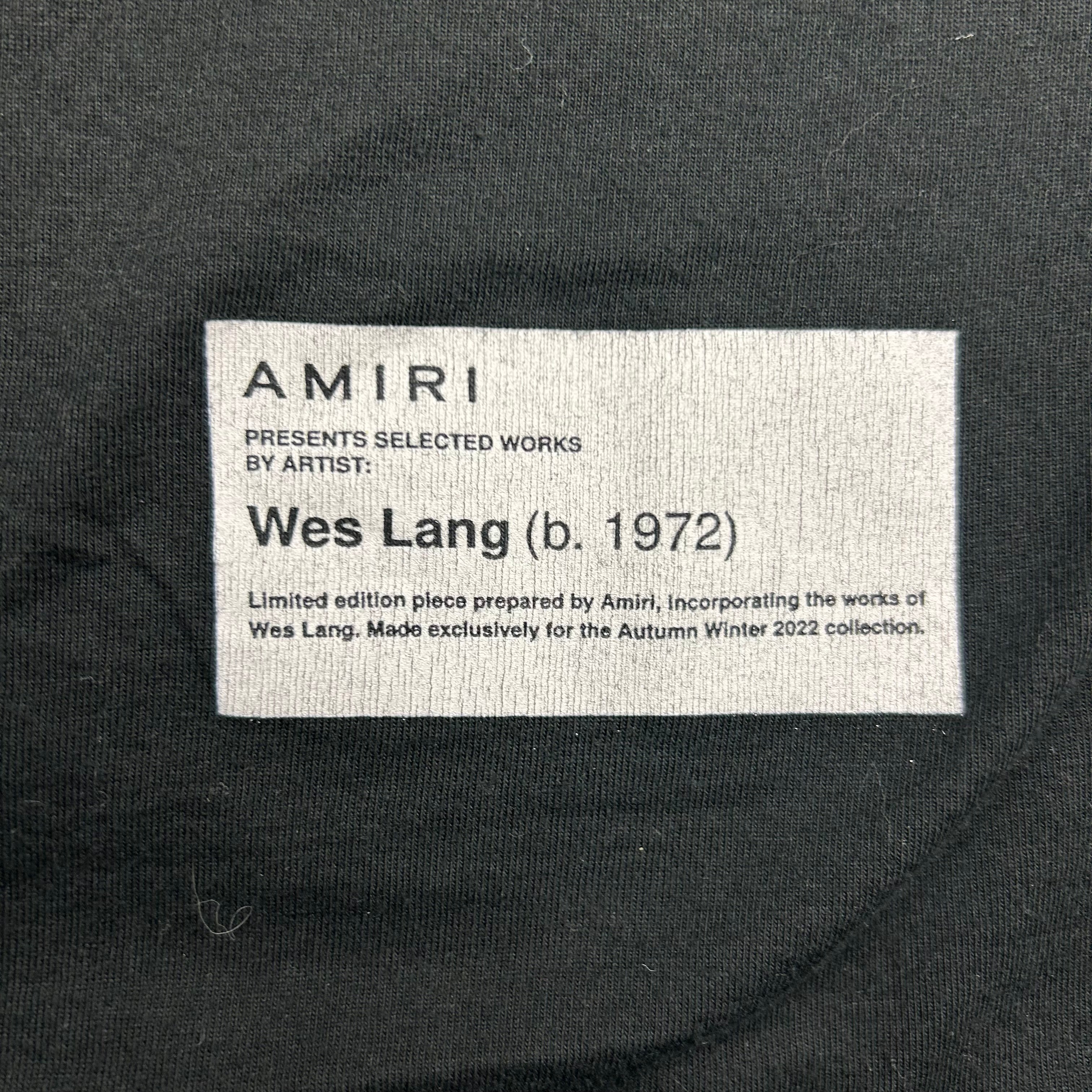 Amiri X Wes Lang Solar Kings Tee Black