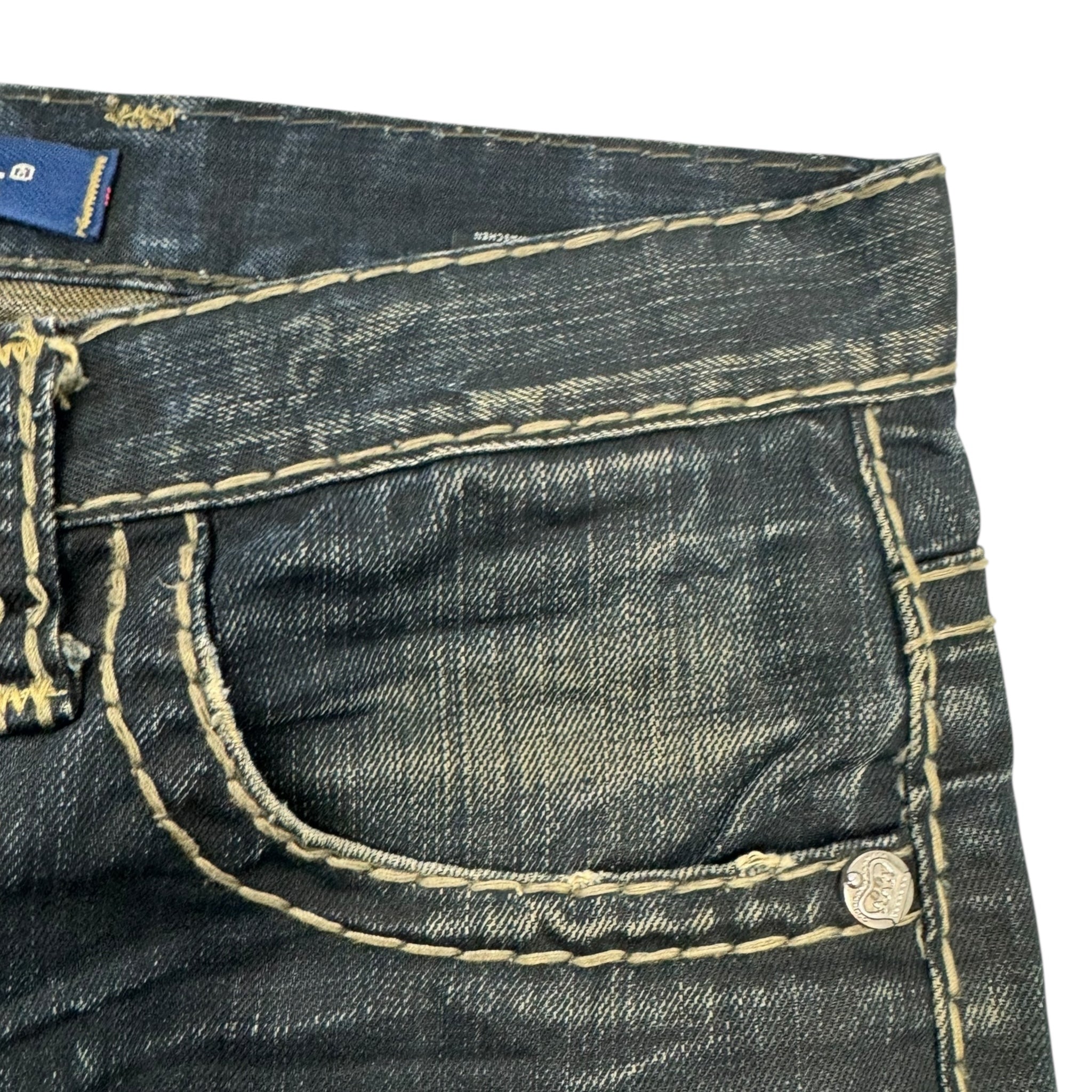 Y2K Cipo & Baxx Dark Wash Bottoms