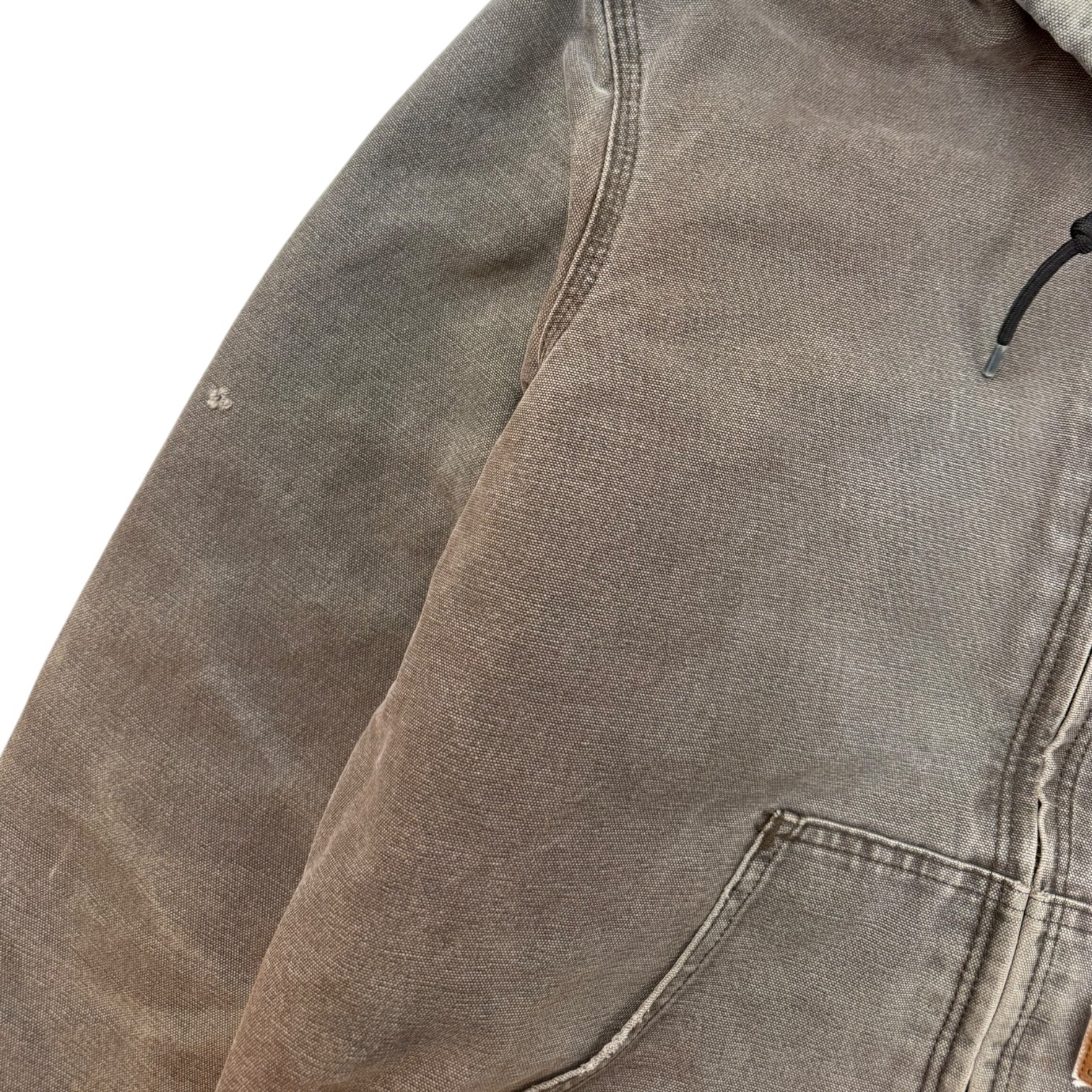 Vintage Carhartt Hooded Jacket Brown