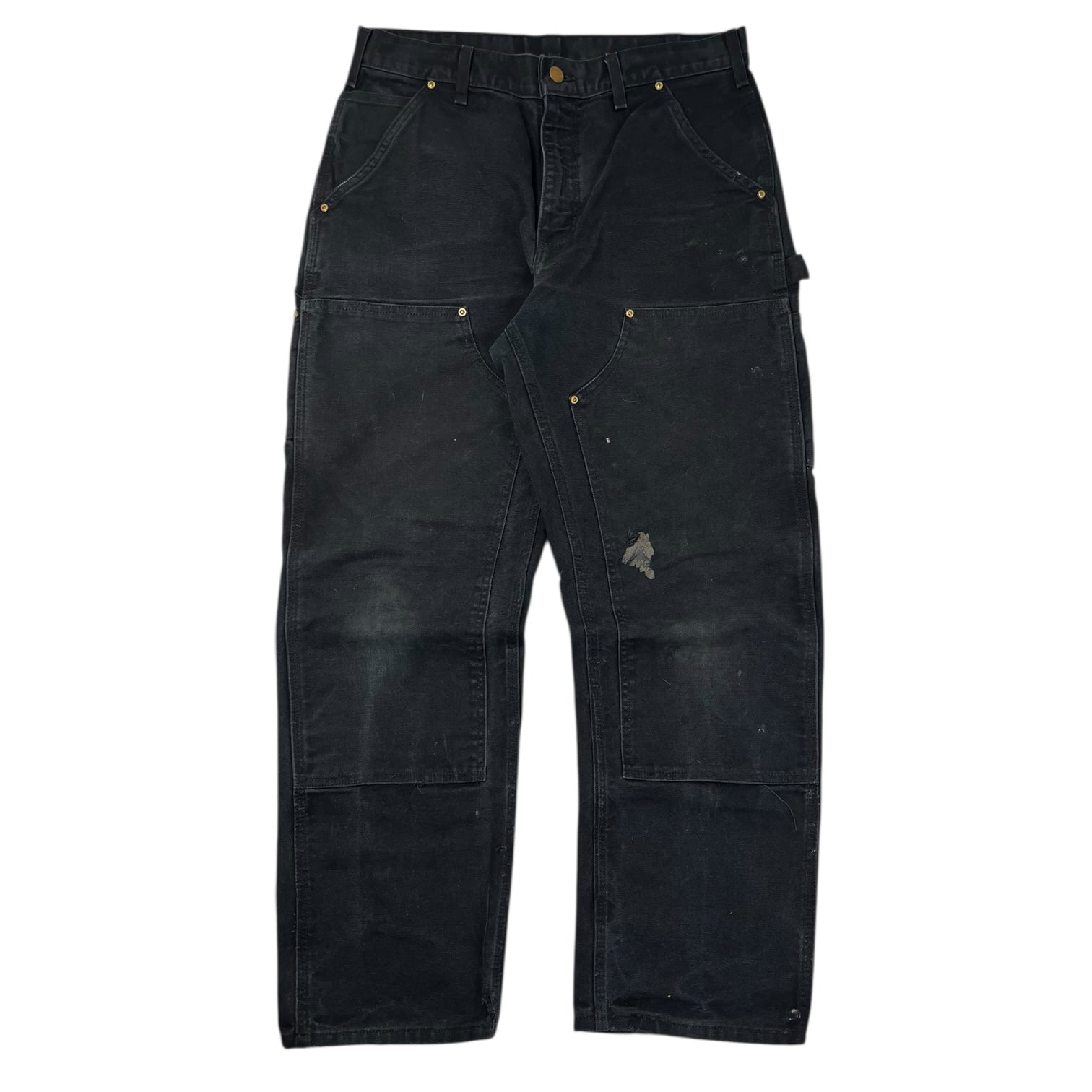 Carhartt Double Knee Work Pants Noir