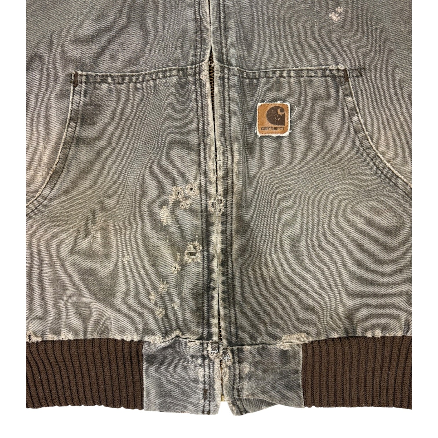 Vintage Carhartt Active Jacket Faded Brown
