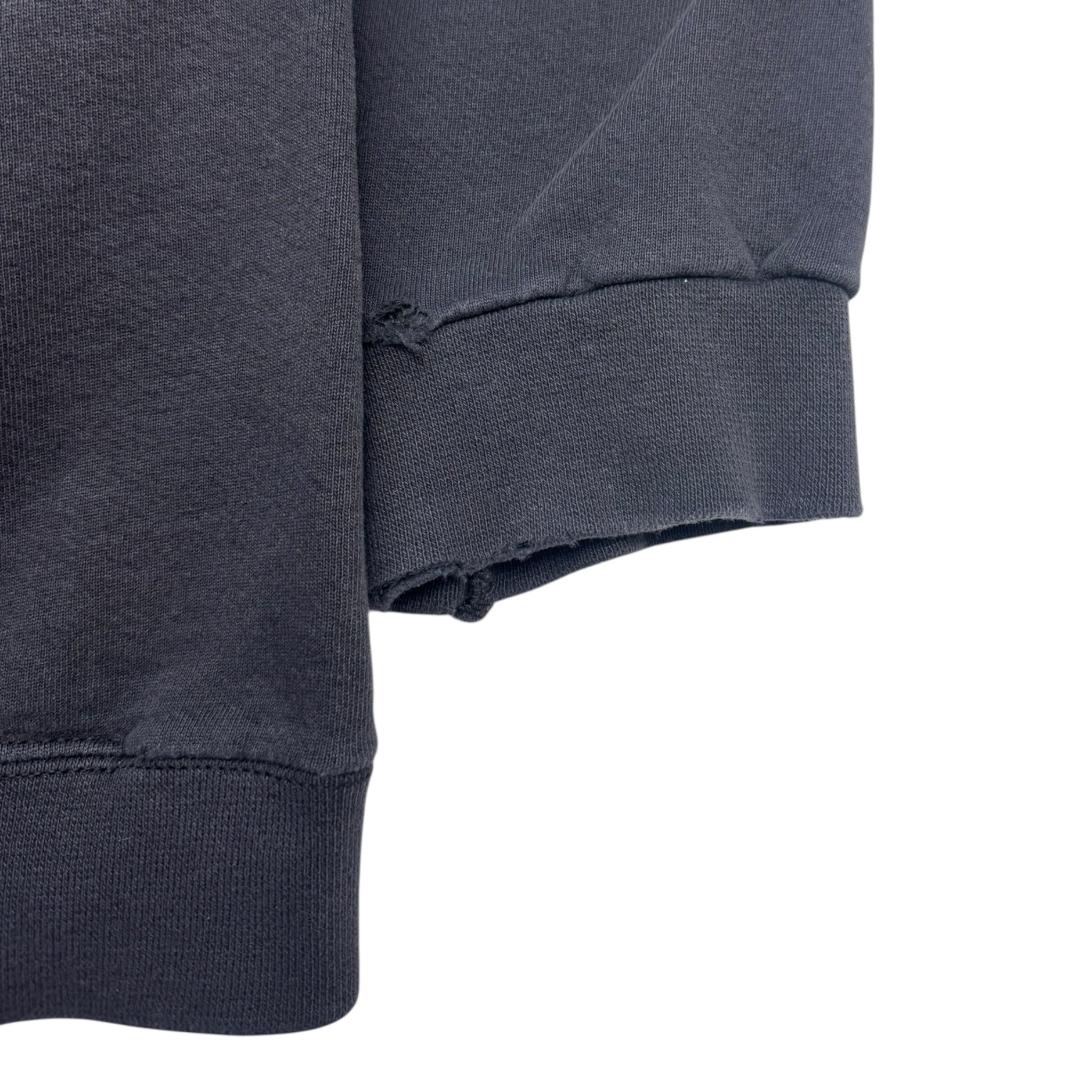 Vintage 90s Nike Pocket Swoosh Crewneck Faded Black