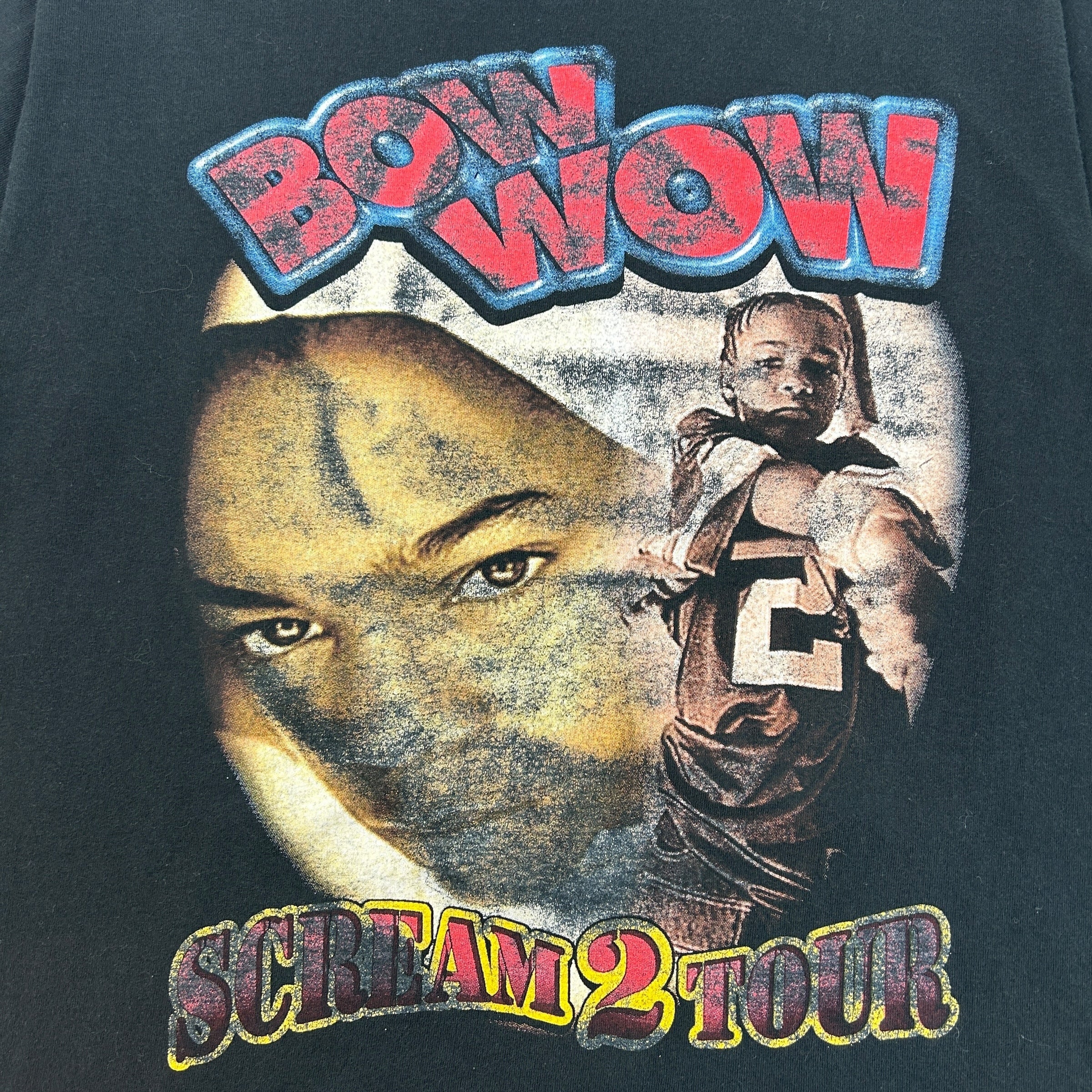 2002 Bow Wow Scream 2 Tour Tee Black