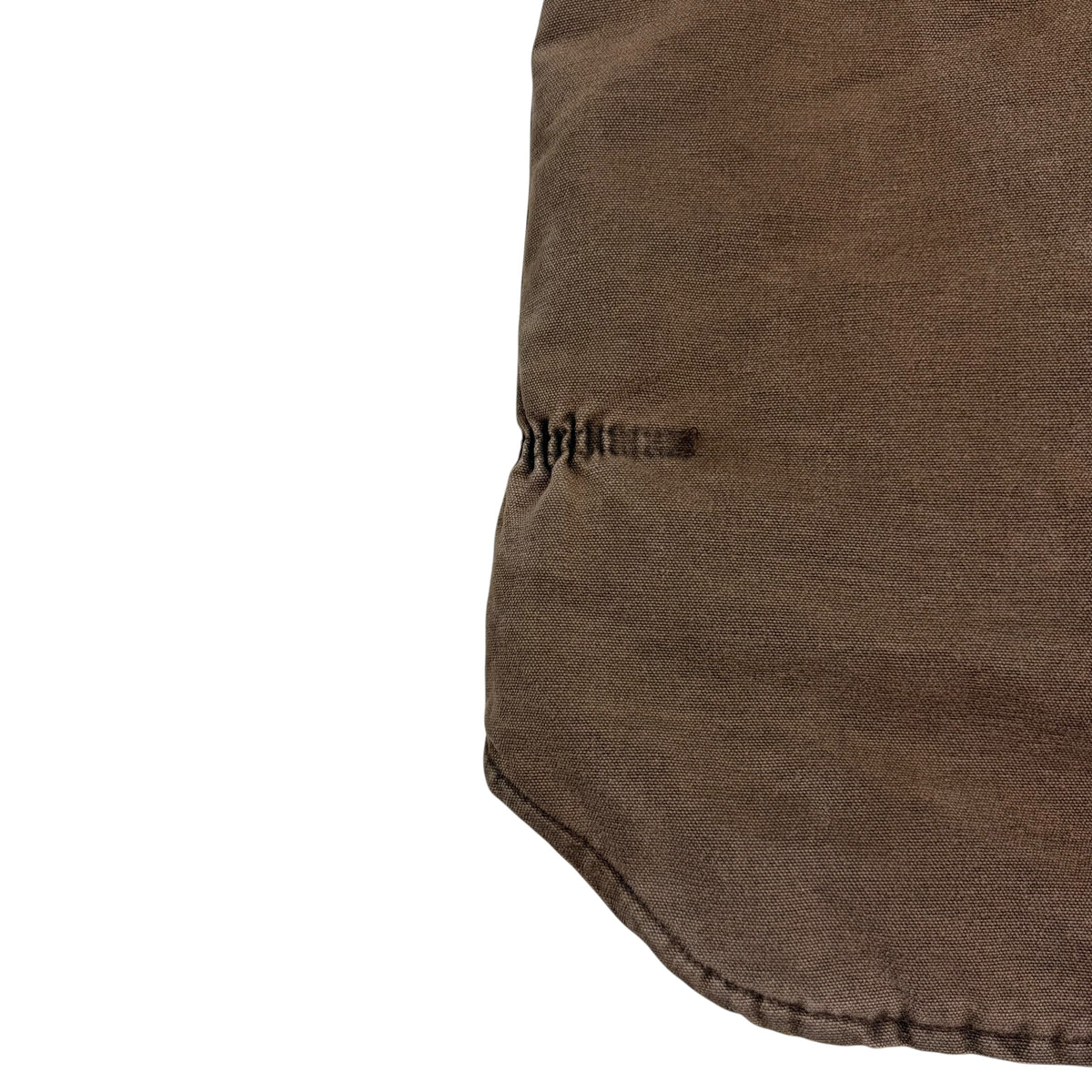 Vintage Carhartt Quilt Lined Canvas Vest Tan