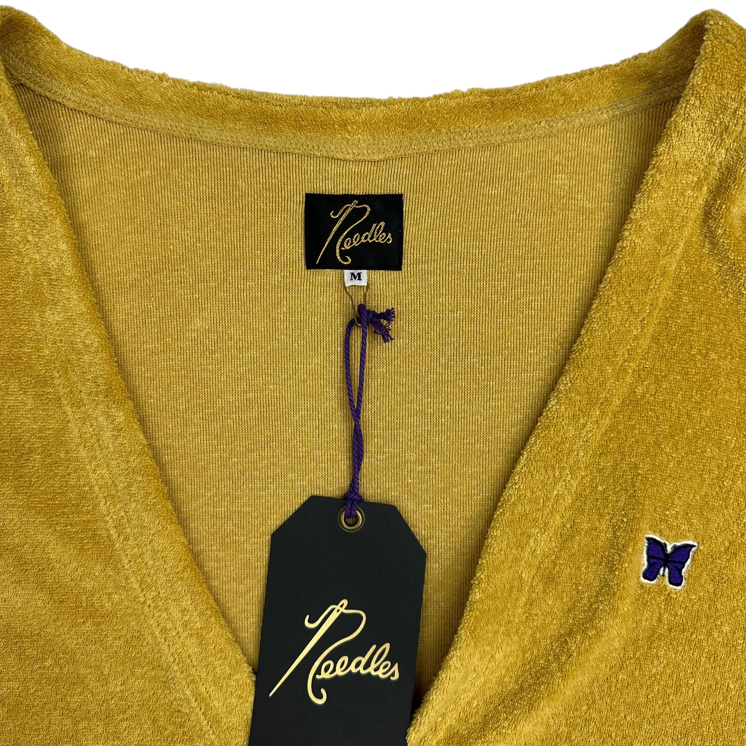 Needles Terry Cardigan Yellow